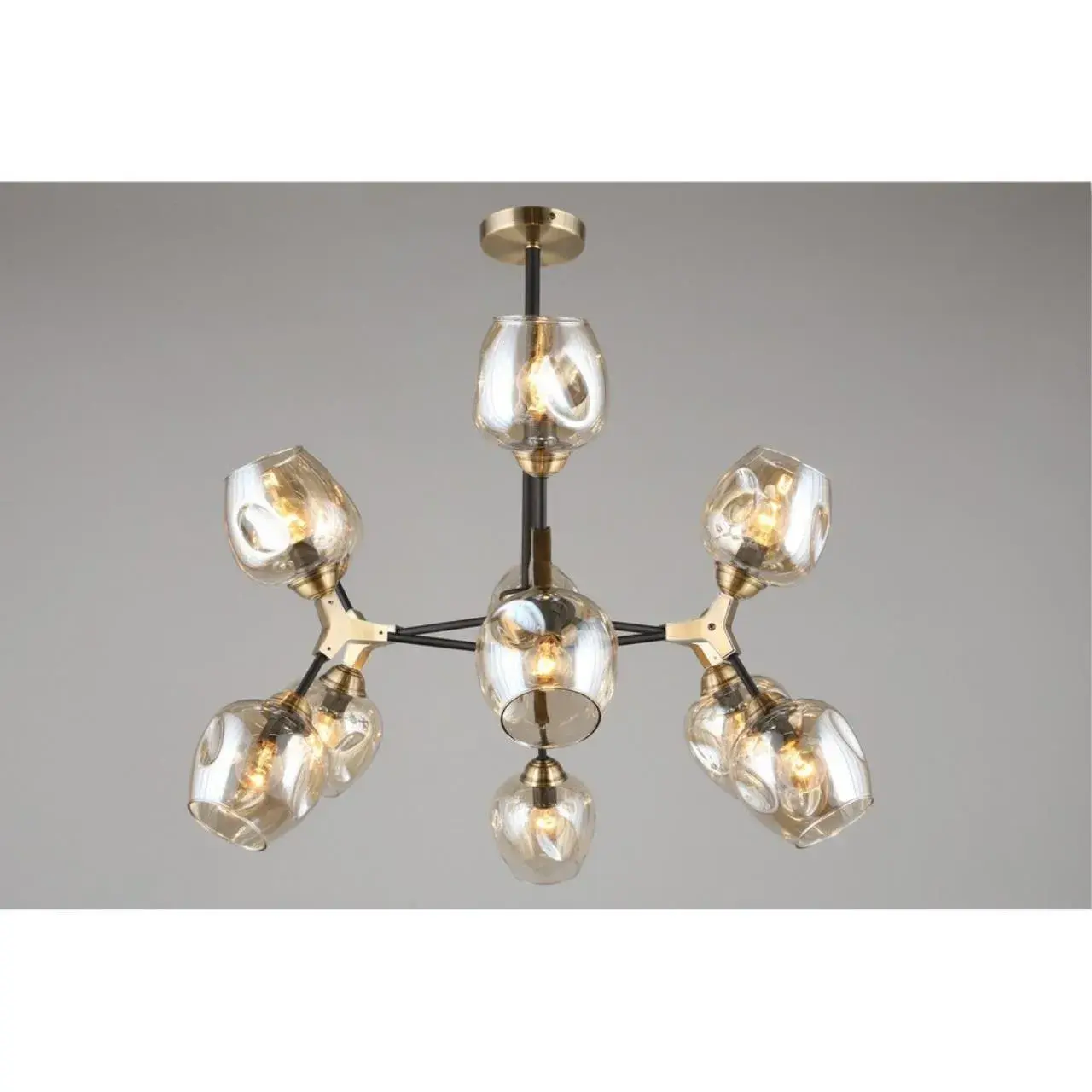 Люстра Omnilux OML-93407-12 POZZALLO — золотой, ракурс 5