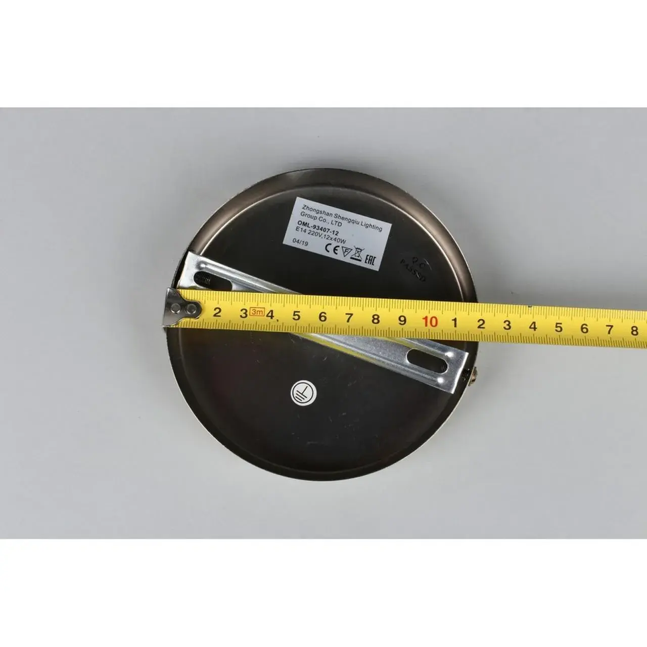 Люстра Omnilux OML-93407-12 POZZALLO — золотой, ракурс 8