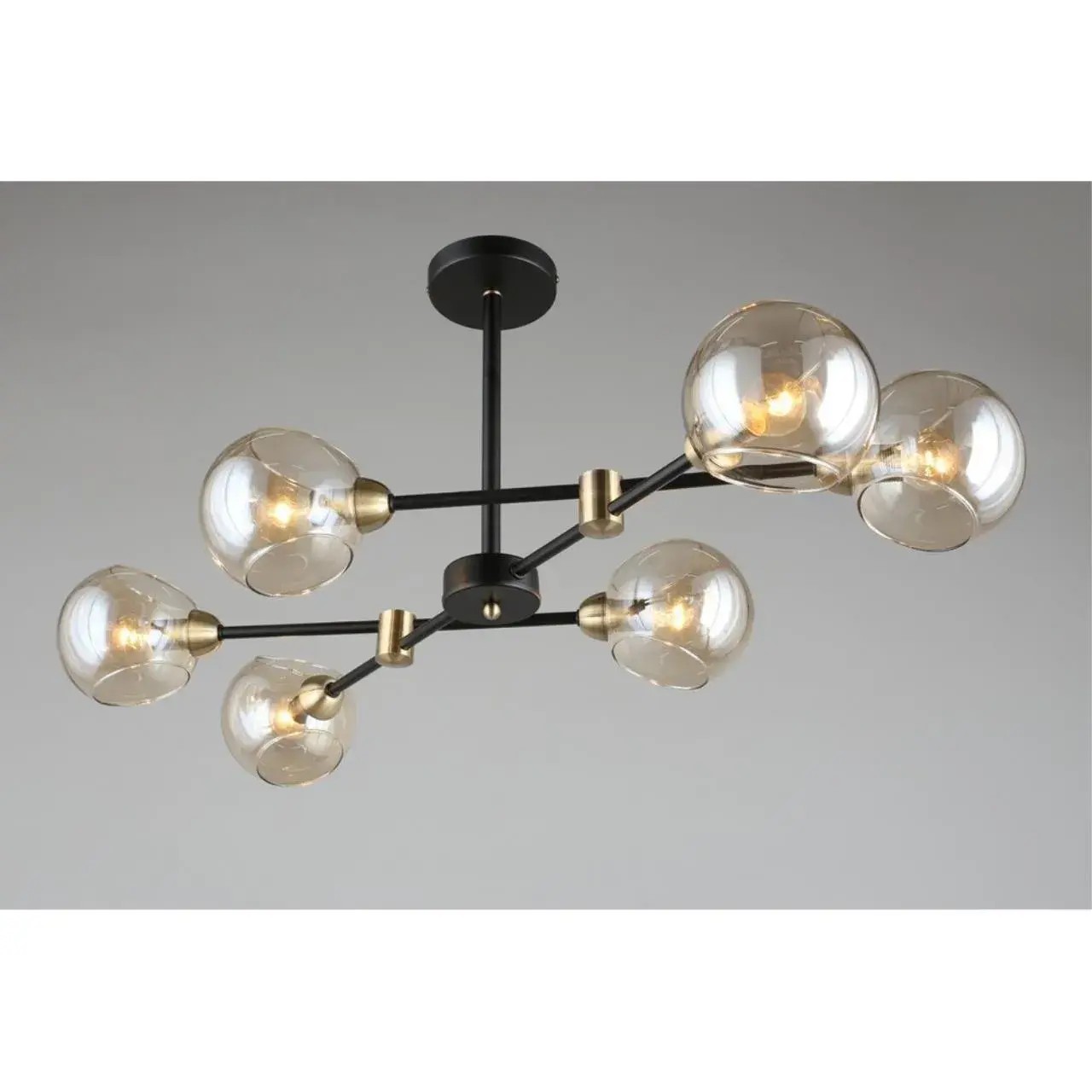 Люстра Omnilux OML-94207-06 FASANO — черный, ракурс 5