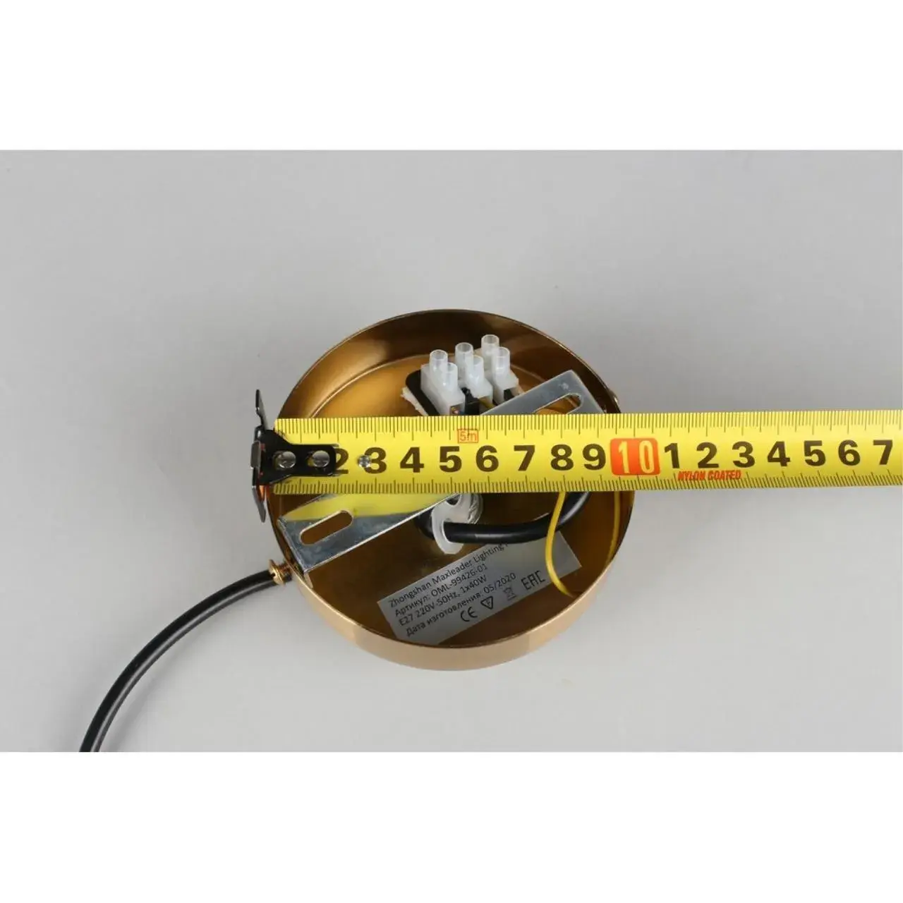 Светильник Omnilux OML-99426-01 TRISCINA — бронза, ракурс 5