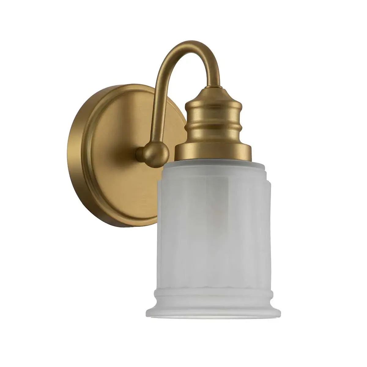 Светильник для ванной комнаты Elstead Lighting QZ-SWELL1-BB-BATH — латунь, ракурс 5