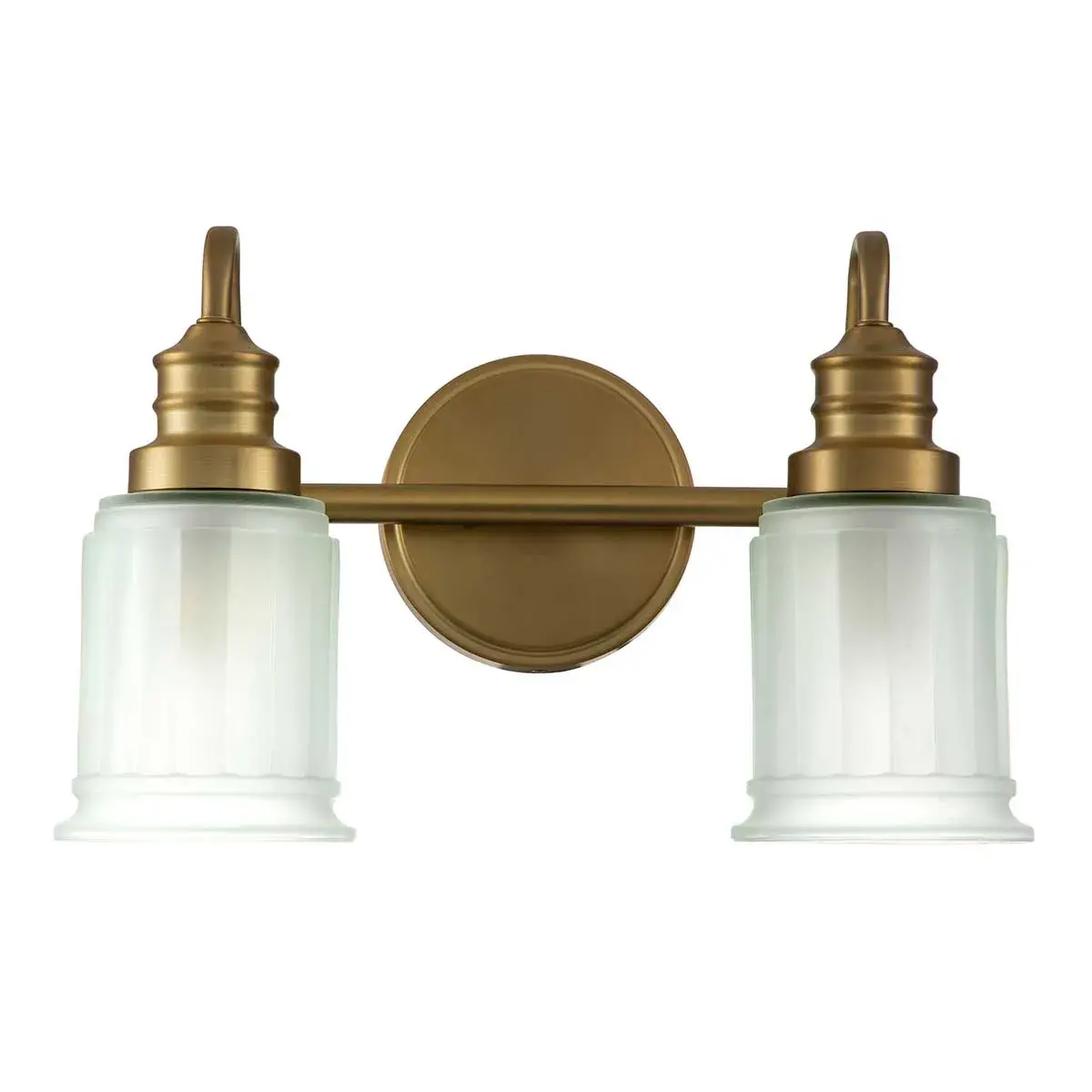Светильник для ванной комнаты Elstead Lighting QZ-SWELL2-BB-BATH — латунь, ракурс 5
