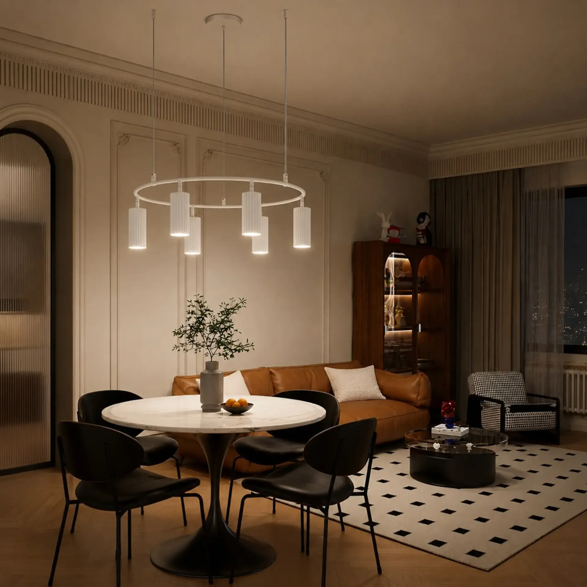 Светильник ST Luce SL1213.503.06 КЕНДО — белый, ракурс 4