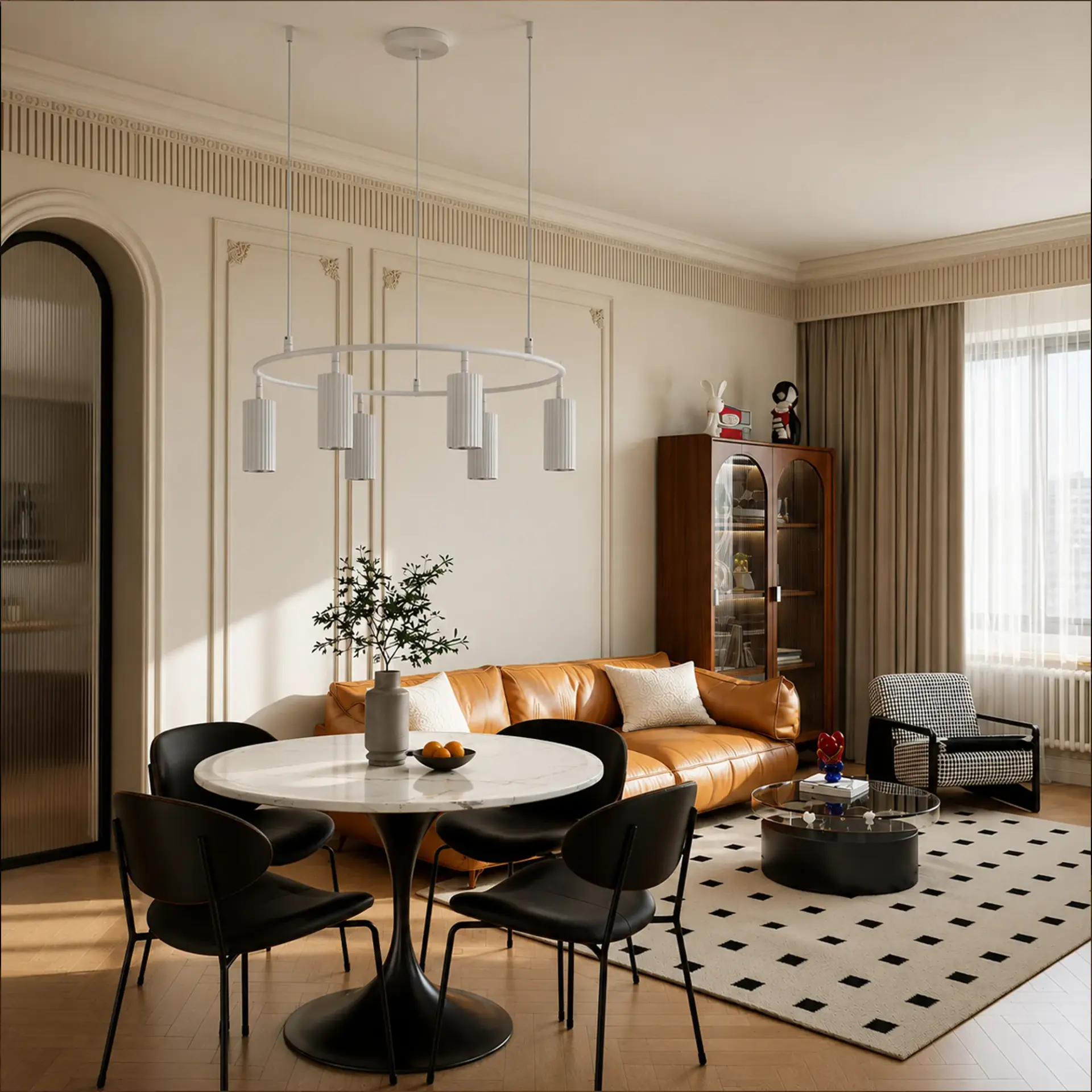 Светильник ST Luce SL1213.503.06 КЕНДО — белый, ракурс 5