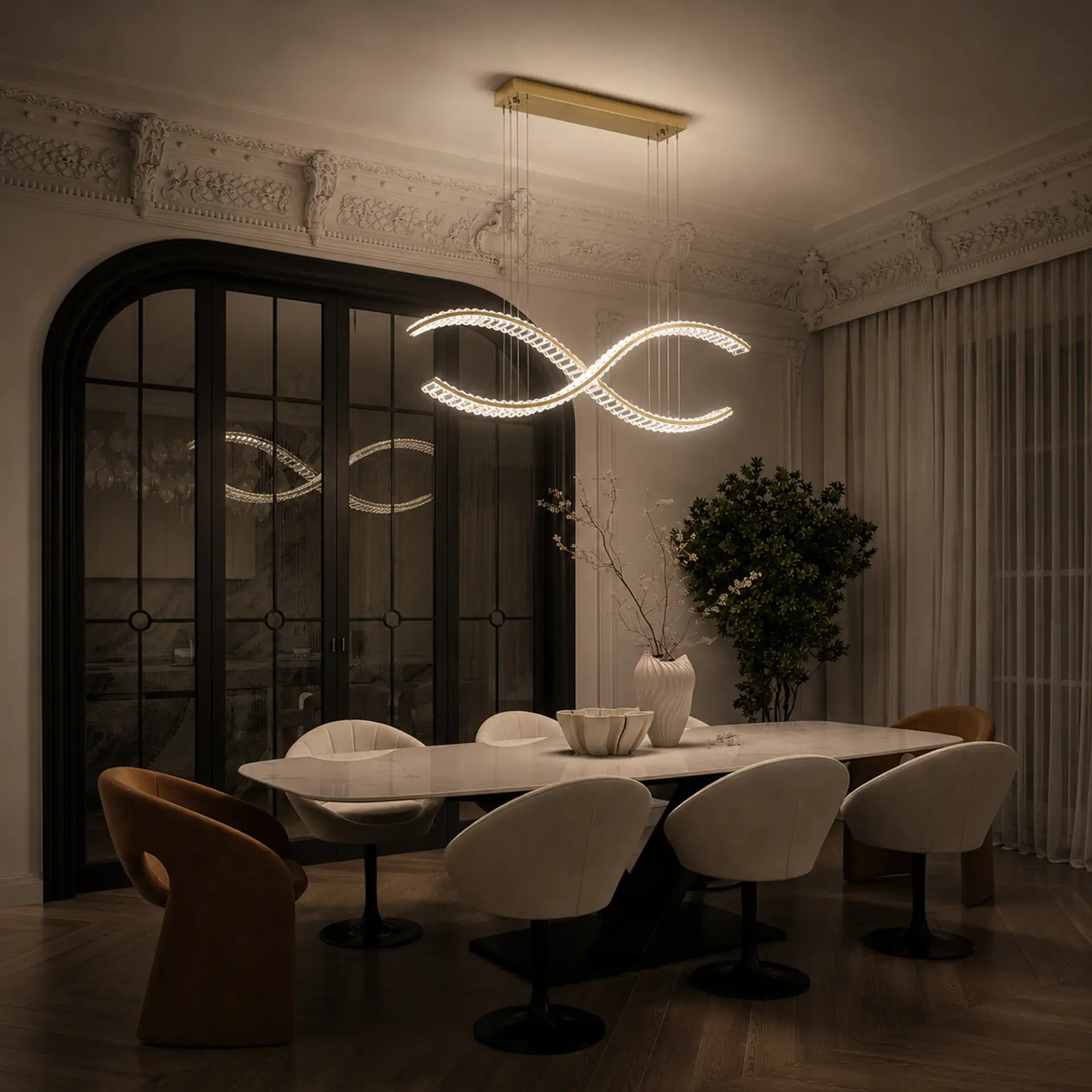 Светильник ST Luce SL6206.303.44 АЦЕНО — латунь, ракурс 5
