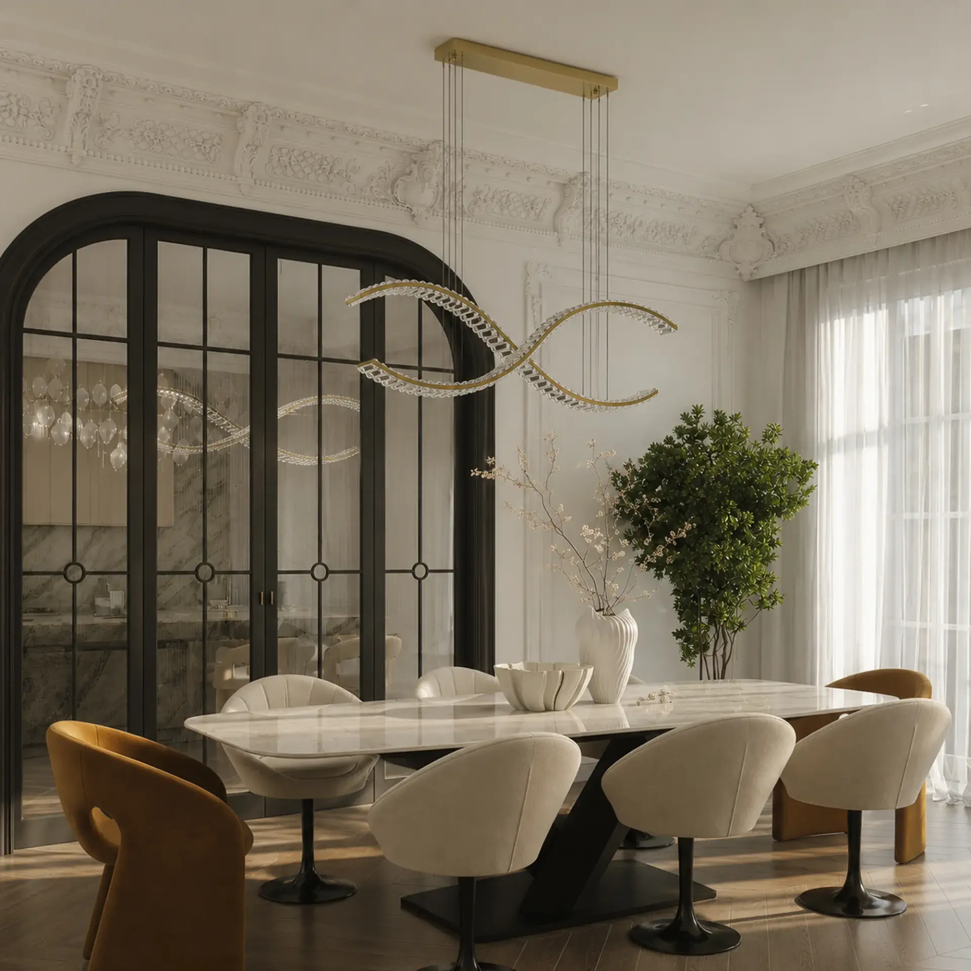 Светильник ST Luce SL6206.303.44 АЦЕНО — латунь