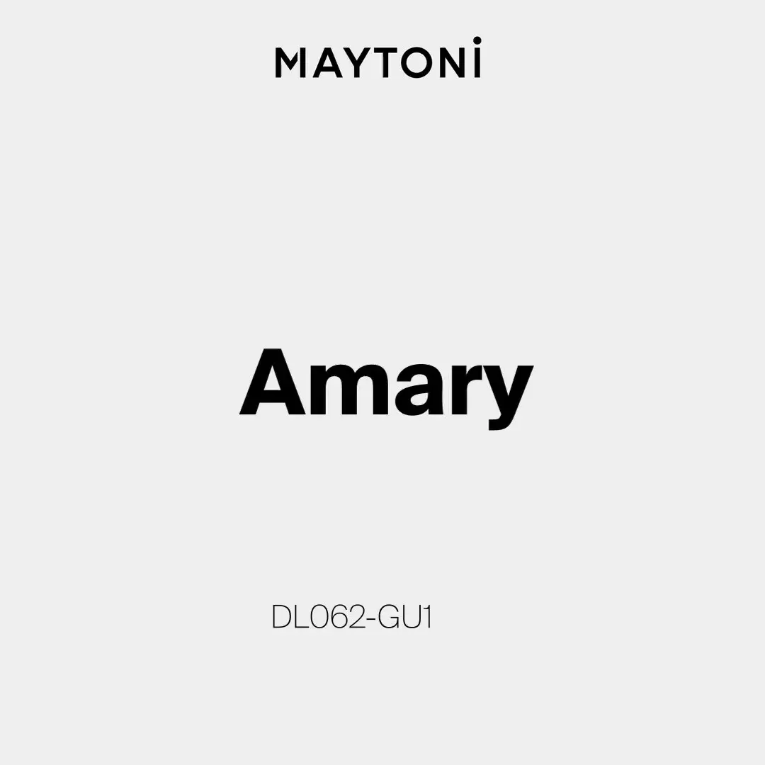 Видеообзор — Встраиваемый точечный светильник Maytoni AMARY — черный