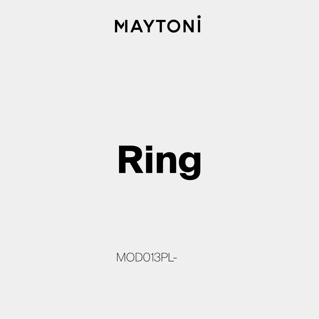 Видеообзор — Подвесной светильник Maytoni RING — белый