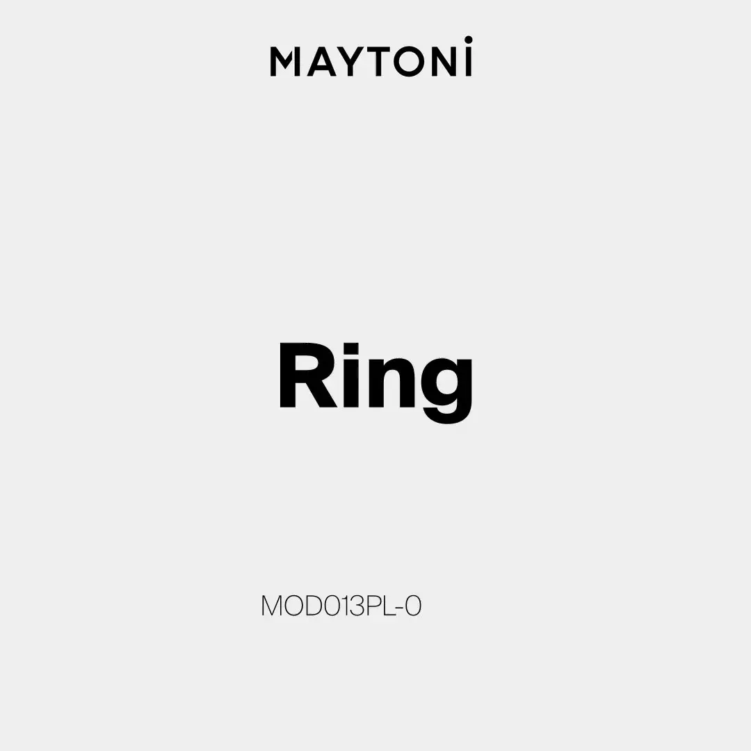 Видеообзор — Подвесная люстра Maytoni RING — белый