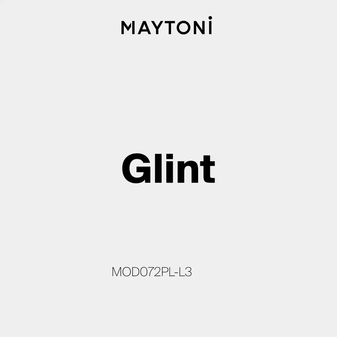 Видеообзор — Подвесной светильник Maytoni GLINT — черный