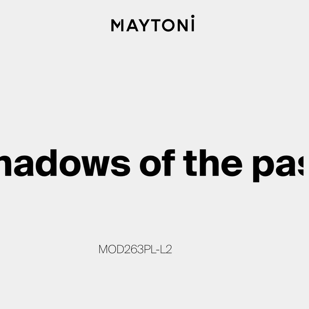 Видеообзор — Подвесной светильник Maytoni SHADOWS OF THE PAST — латунь