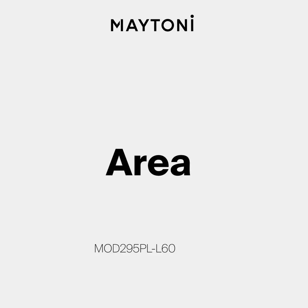 Видеообзор — Подвесной светильник Maytoni AREA — белый