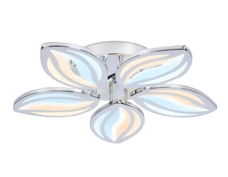 Люстра Ambrella Light FA466 — хром, ракурс 2