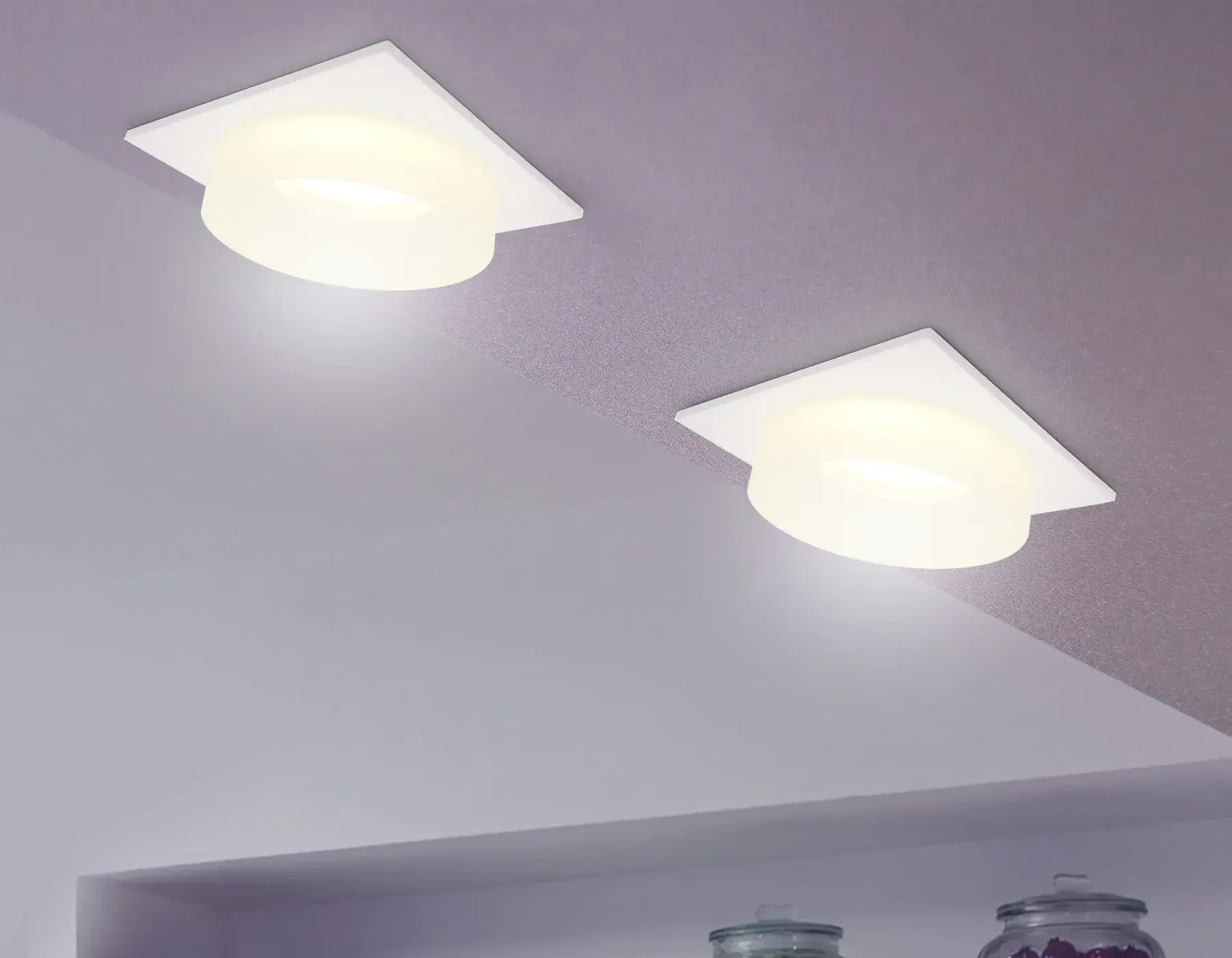Точечный светильник Ambrella Light TN1314 — белый, ракурс 2