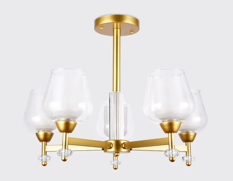Люстра Ambrella Light TR3154 — золотой, ракурс 4