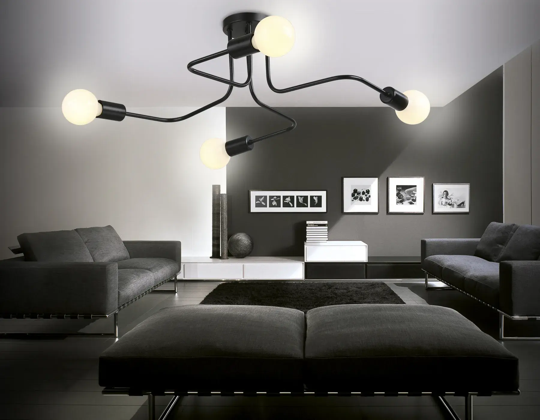 Люстра Ambrella Light TR8022 — черный