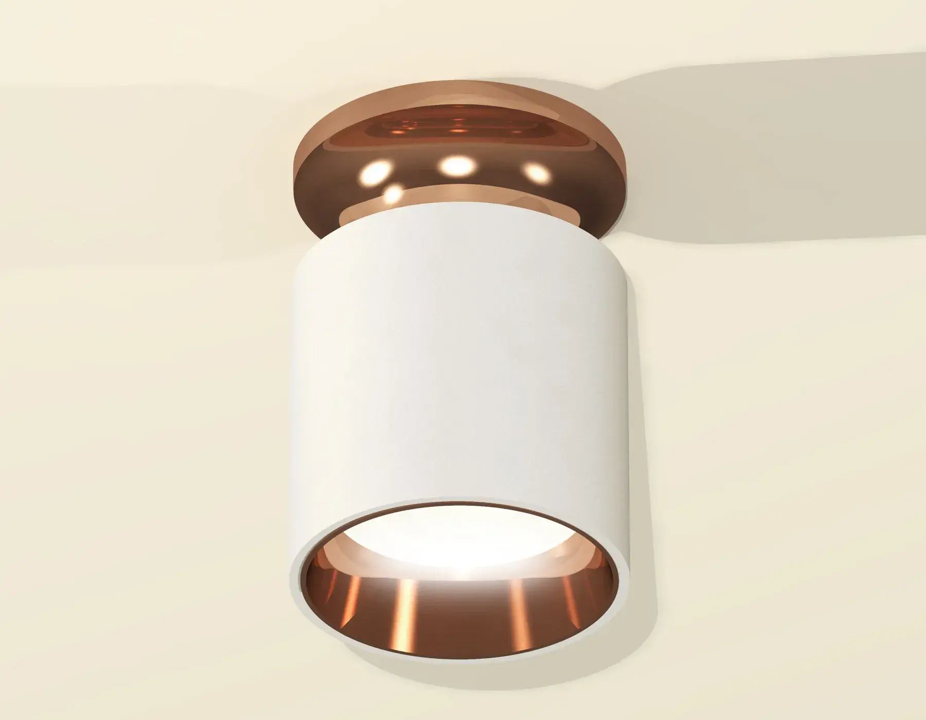 Точечный светильник Ambrella Light XS6301201 — золотой, ракурс 2