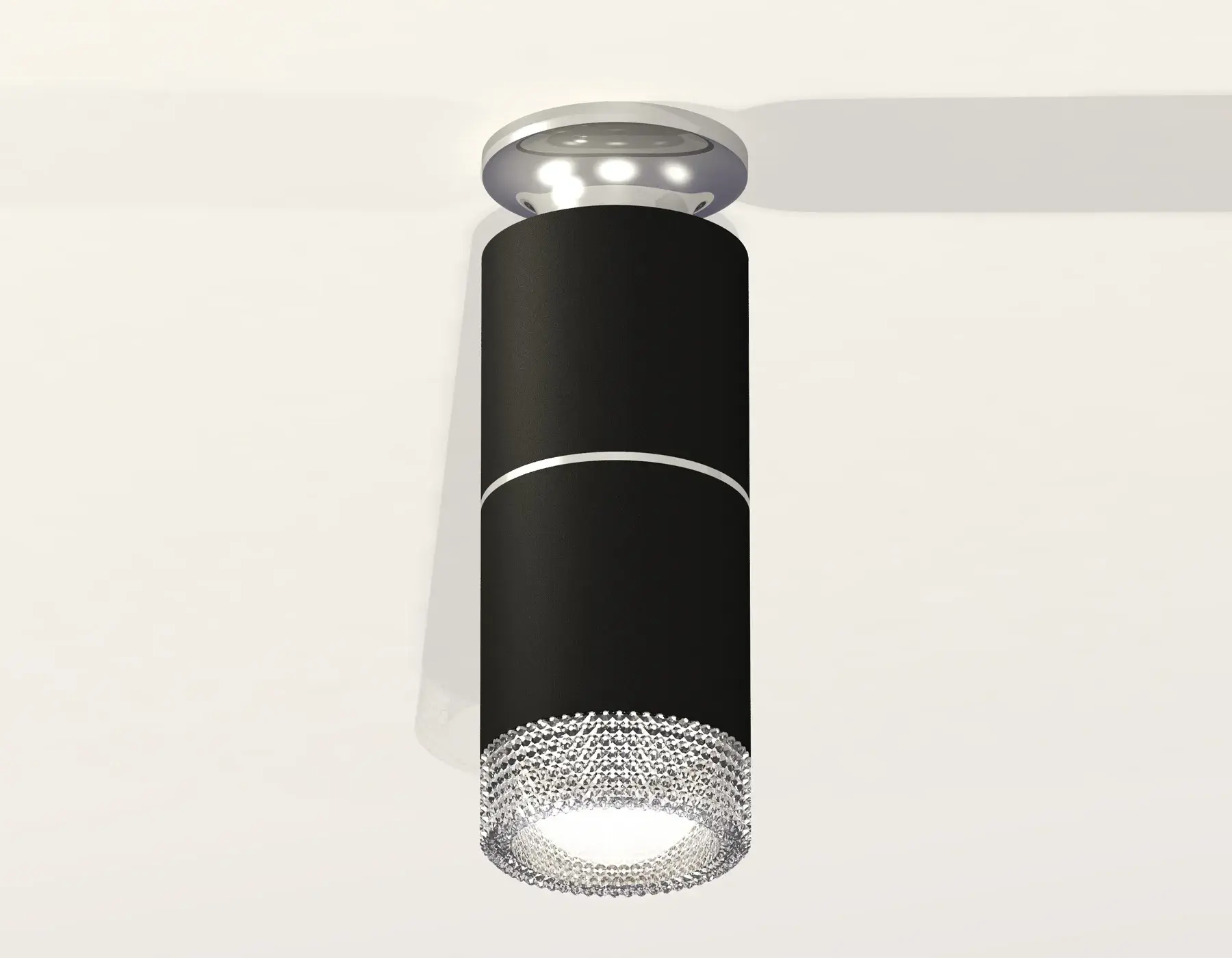 Точечный светильник Ambrella Light XS6302222 — серебряный, ракурс 2