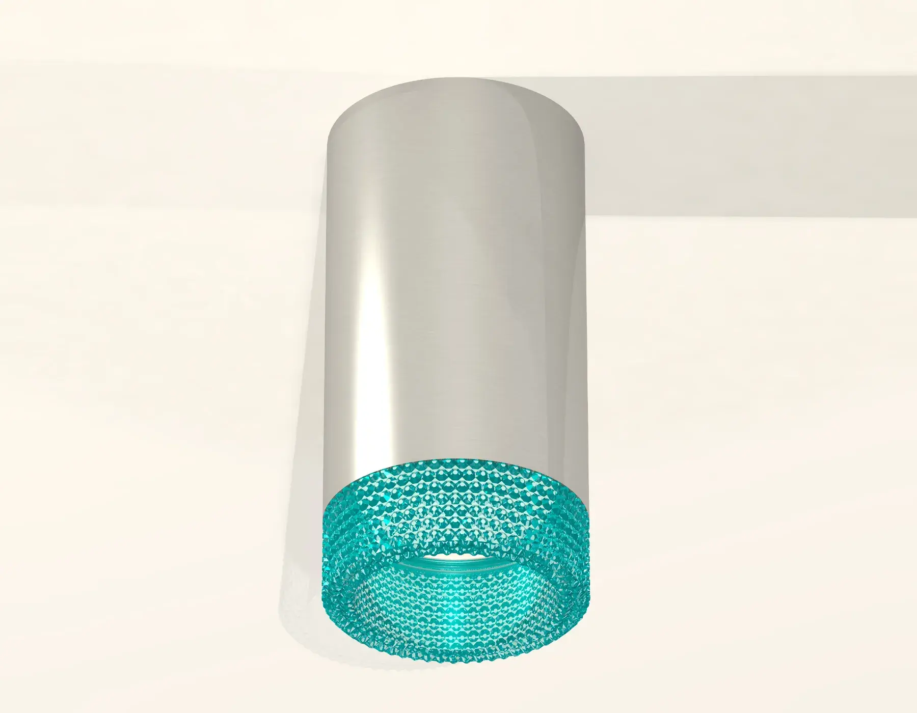 Точечный светильник Ambrella Light XS6325021 — серебряный, ракурс 2