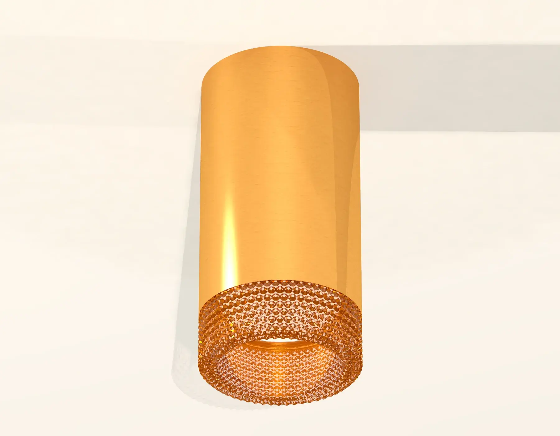Точечный светильник Ambrella Light XS6327010 — золотой, ракурс 2