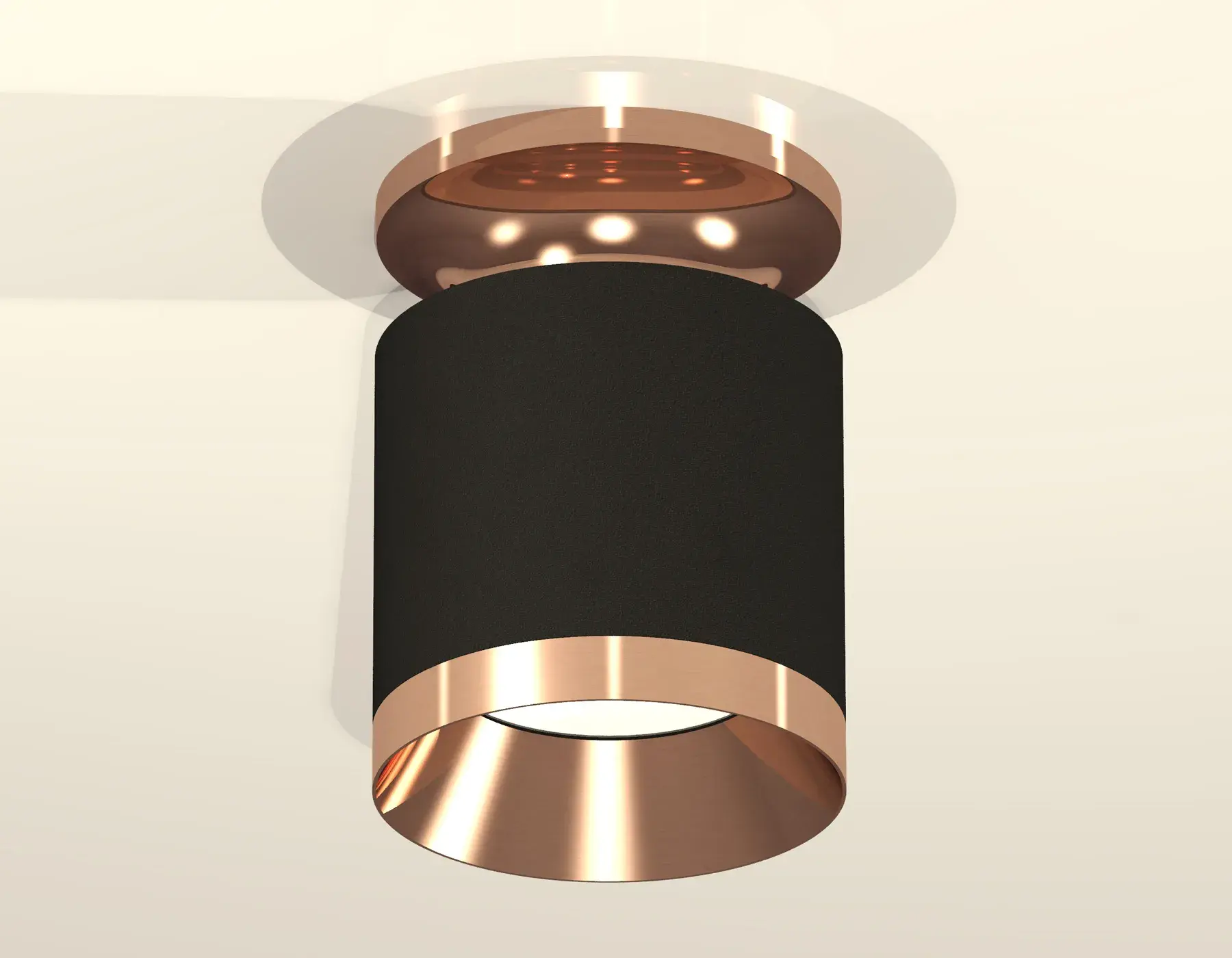 Точечный светильник Ambrella Light XS7402121 — золотой, ракурс 2