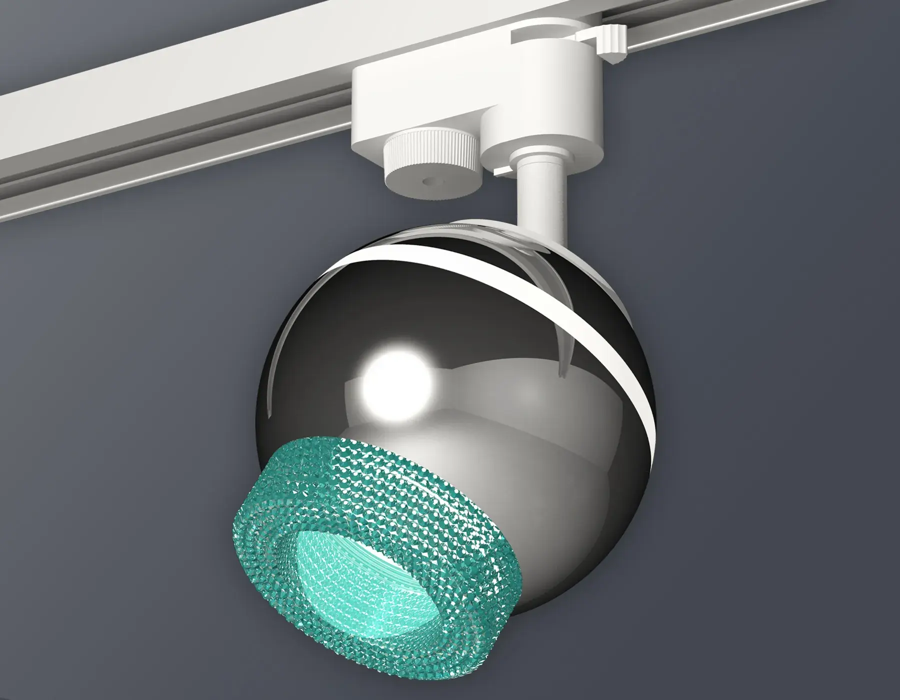 Трековый светильник Ambrella Light XT1104004 — белый, ракурс 2
