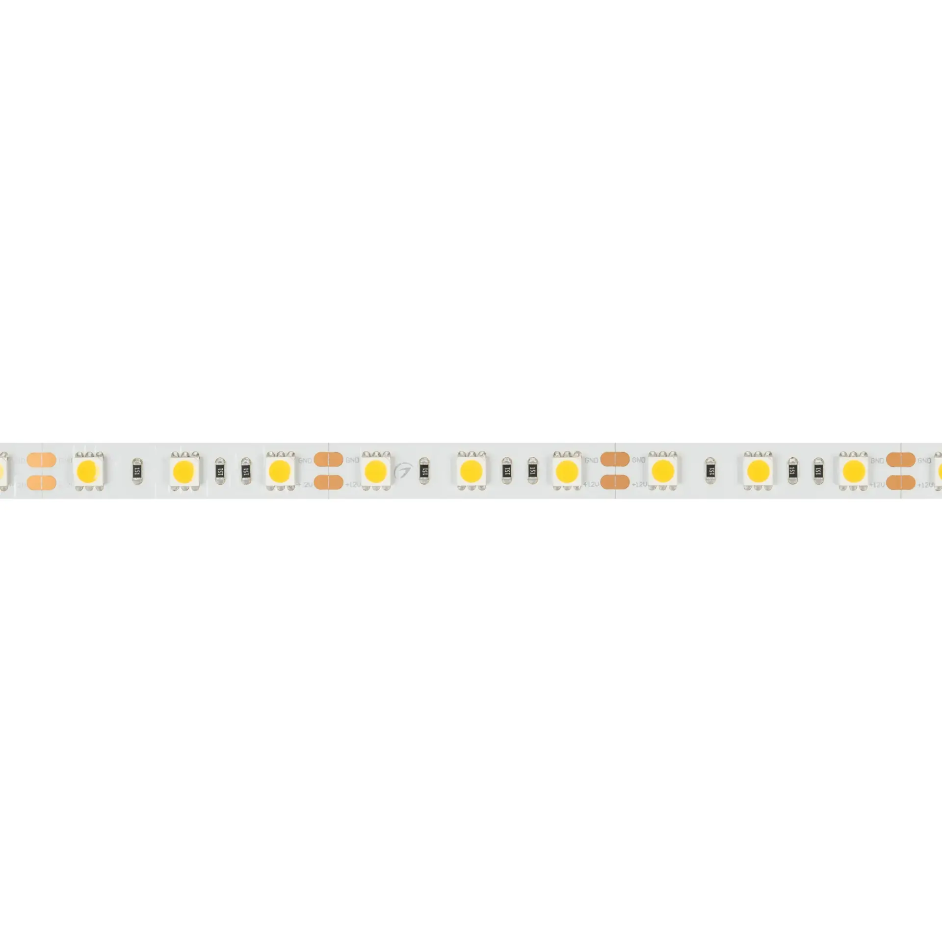 Светодиодная лента RT-B60-10mm 12V Warm2700 (14.4 W/m, IP20, 5060, 5m), ракурс 3