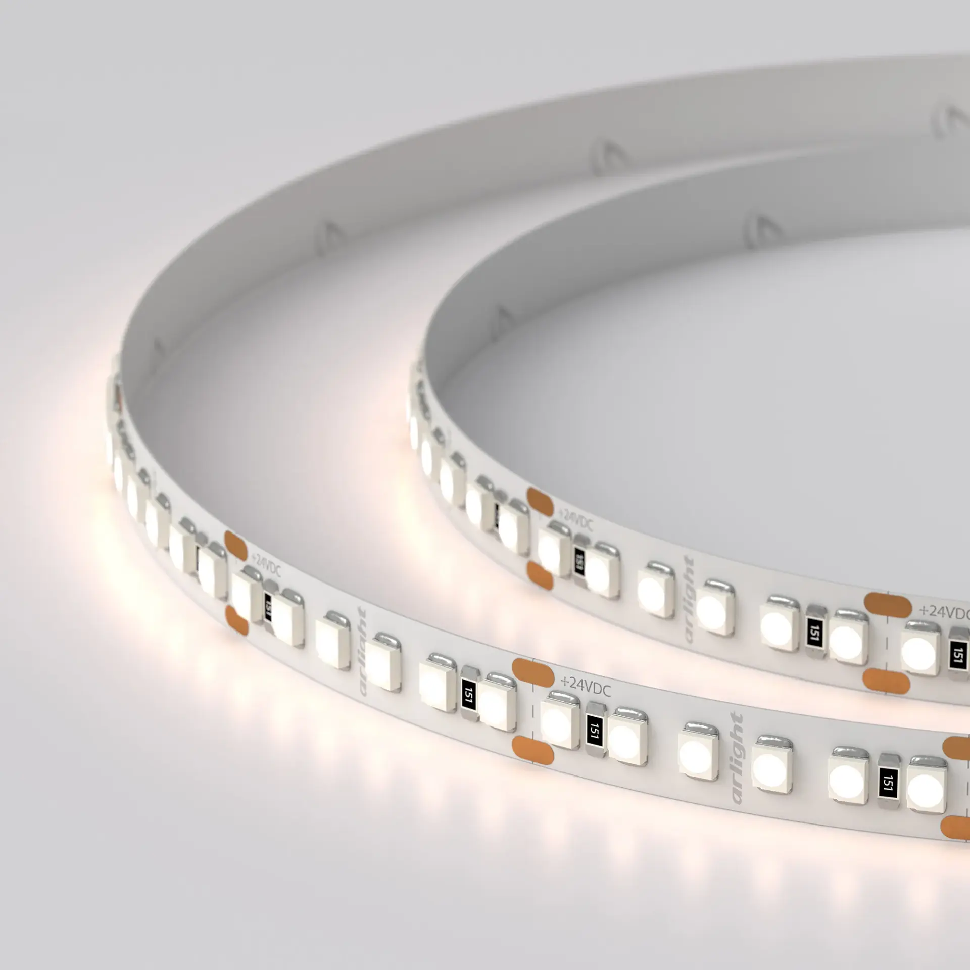 Светодиодная лента UL-A180-8mm 24V Warm2700 (14.4 W/m, IP20, 5m)