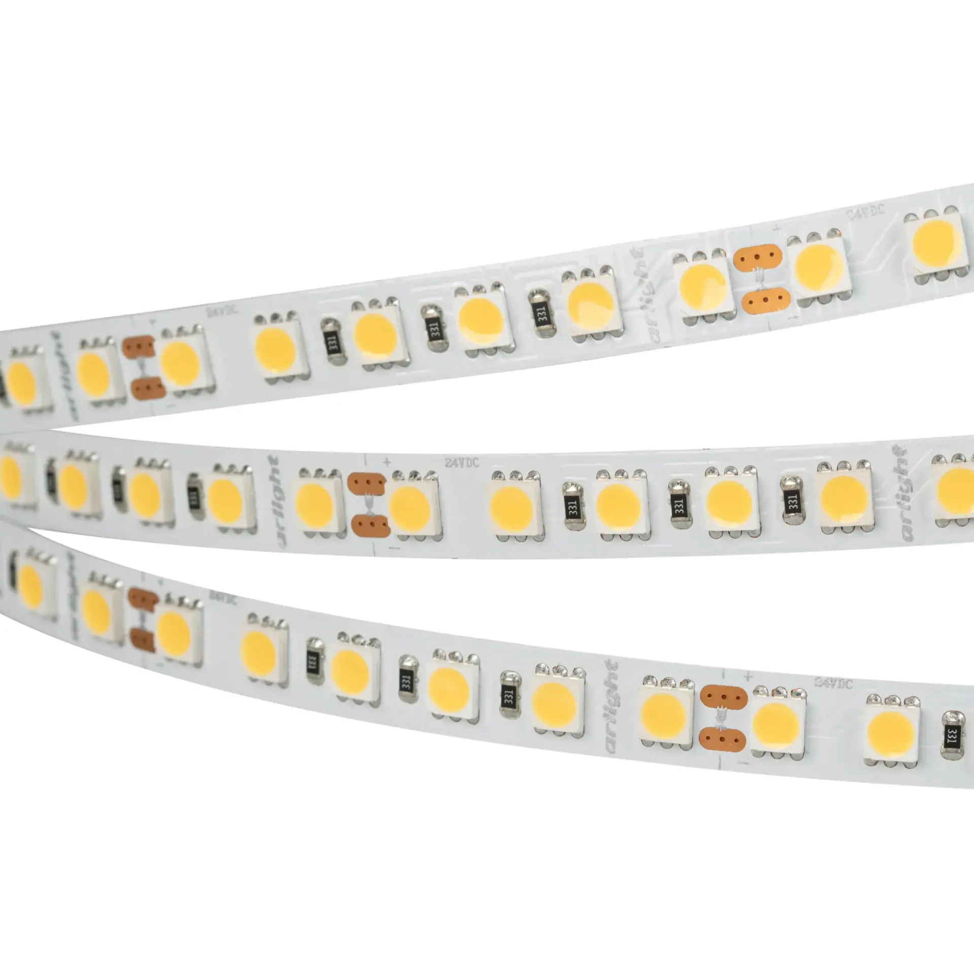 Светодиодная лента RT-B96-10mm 24V White6000 (23 W/m, IP20, 5060, 5m)