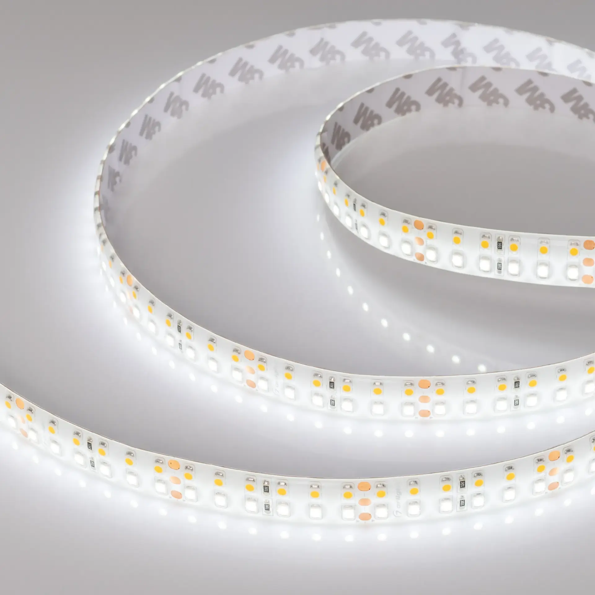 Светодиодная лента герметичная RTW-SE-A240-15mm 24V White-MIX (19.2 W/m, IP65, 2835, 5m), ракурс 4