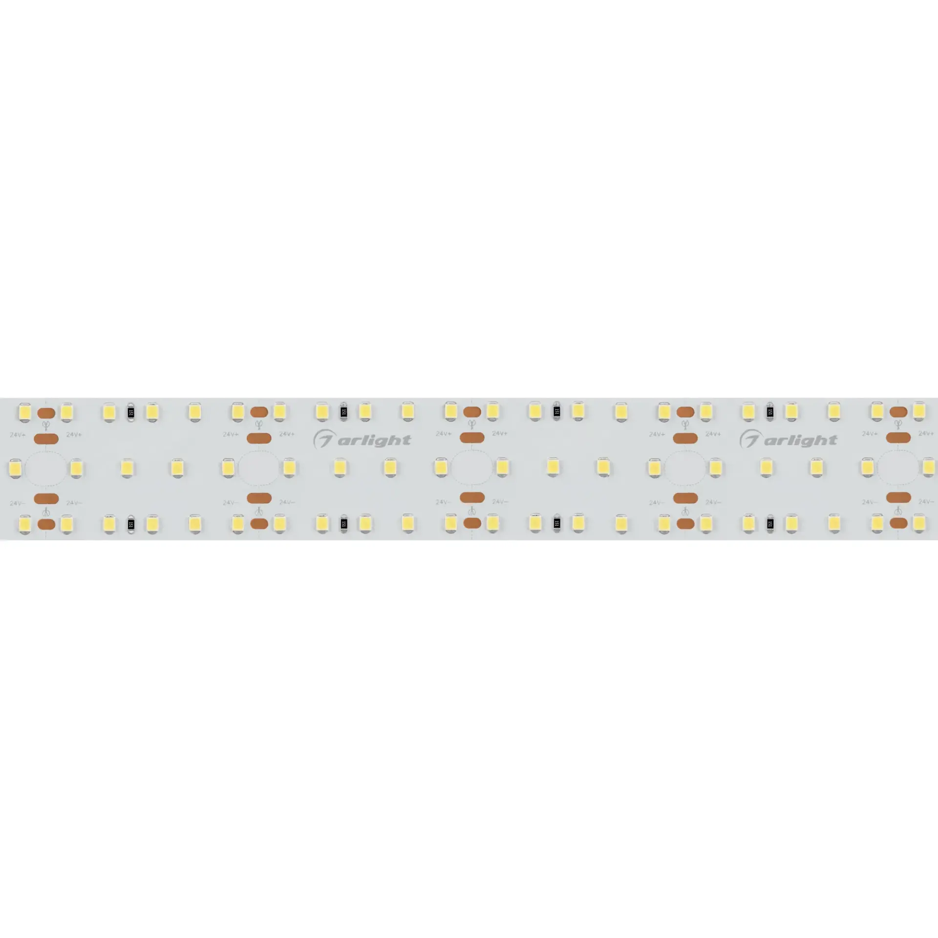Светодиодная лента S2-A280-34mm 24V Day4000 (25 W/m, IP20, 2835, 2.5m), ракурс 3