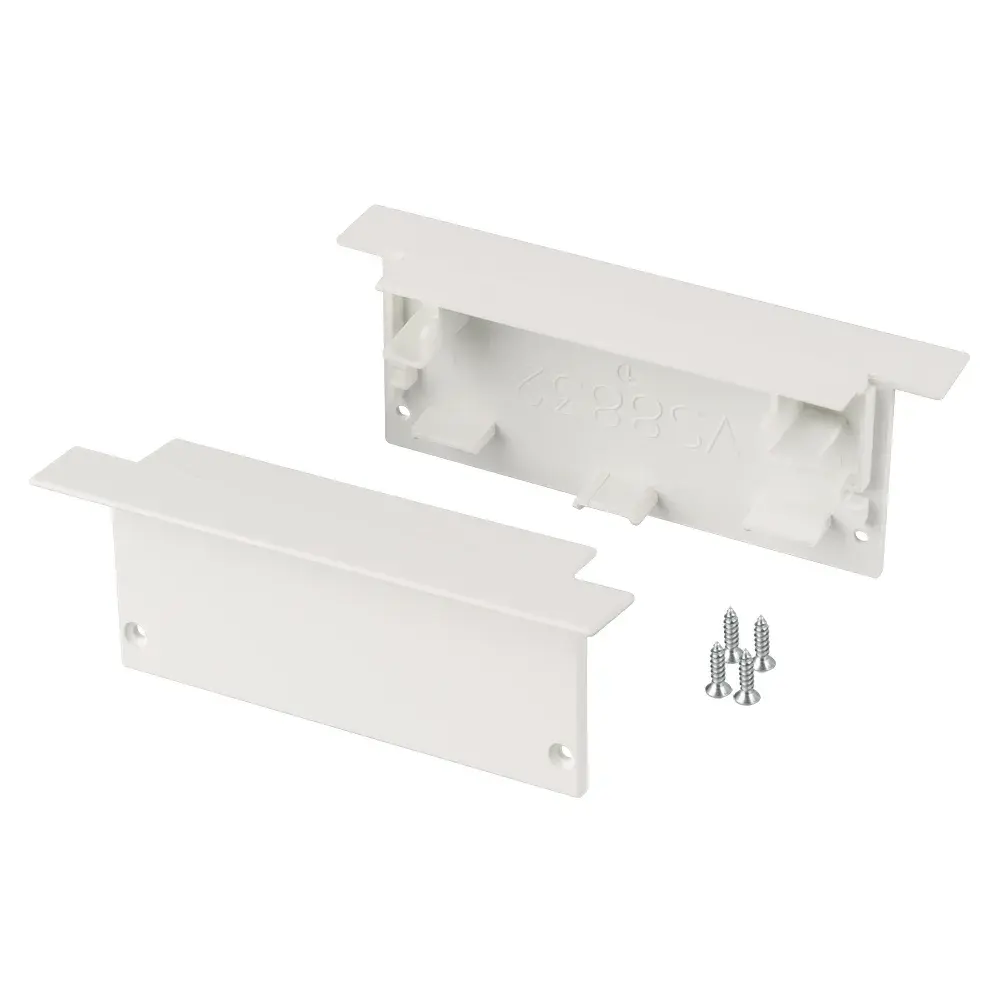 Профиль с экраном SL-LINIA88-F-2500 WHITE+OPAL, ракурс 3