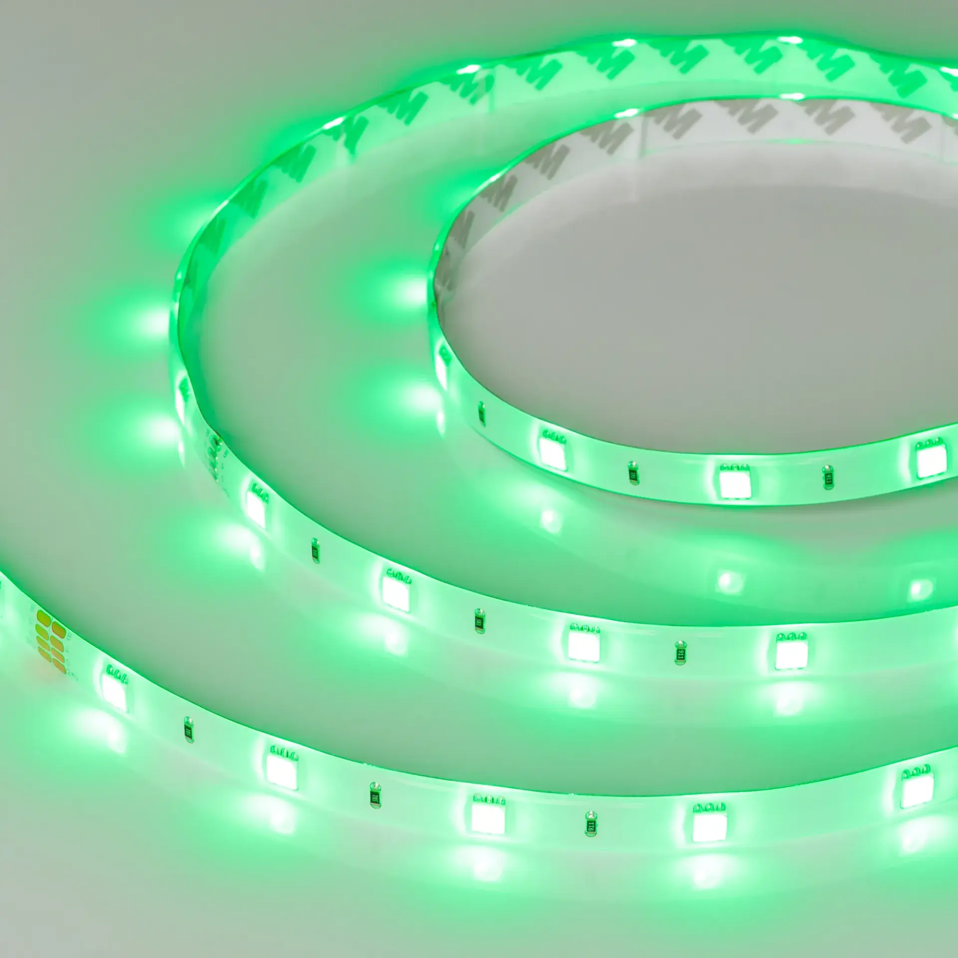Светодиодная лента герметичная RTW-SE-B30-10mm 24V RGB (7.2 W/m, IP65, 5060, 5m), ракурс 4