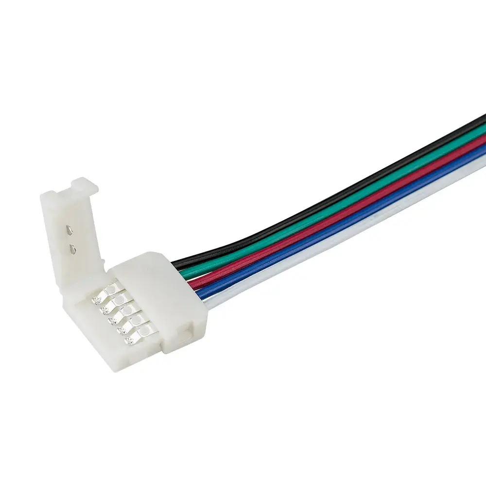 Коннектор выводной FIX-RGBW-12mm-150mm-X1 (5-pin)
