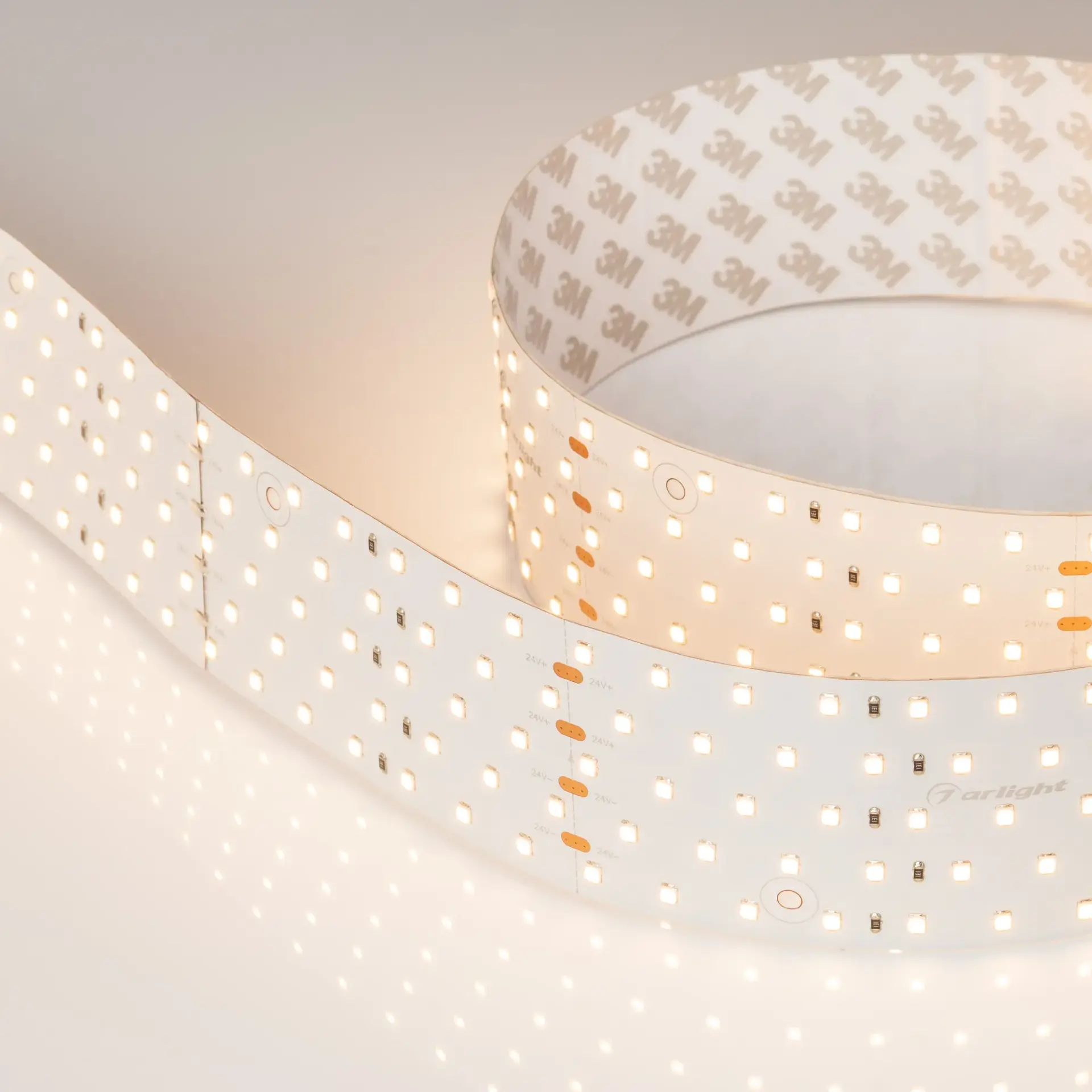 Светодиодная лента RT 2-2500 24V Warm2700 5x2 (2835, 875 LED, CRI98)