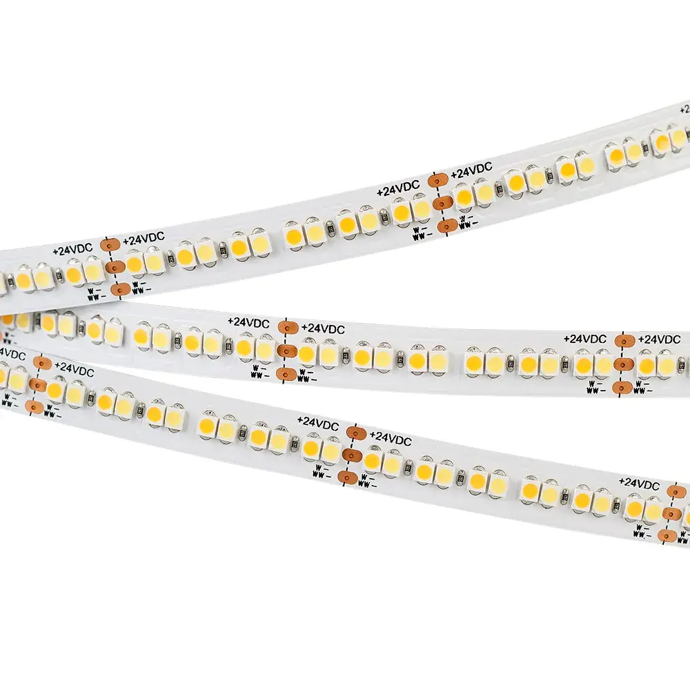 Светодиодная лента RT-A240-10mm 24V White-MIX (19.2 W/m, IP20, 3528, 5m), ракурс 4