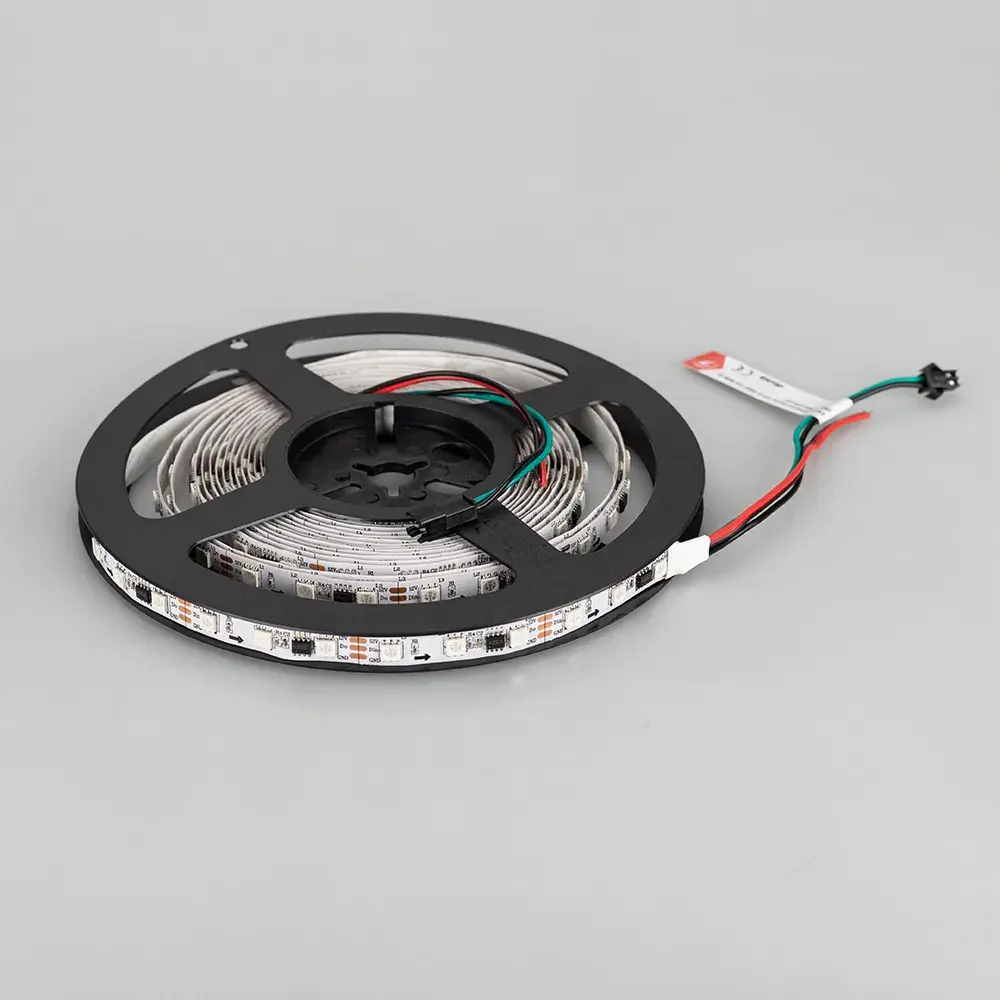 Светодиодная лента SPI-B60-10mm 12V RGB-PX3 (14.4 W/m, IP20, 5060, 5m)