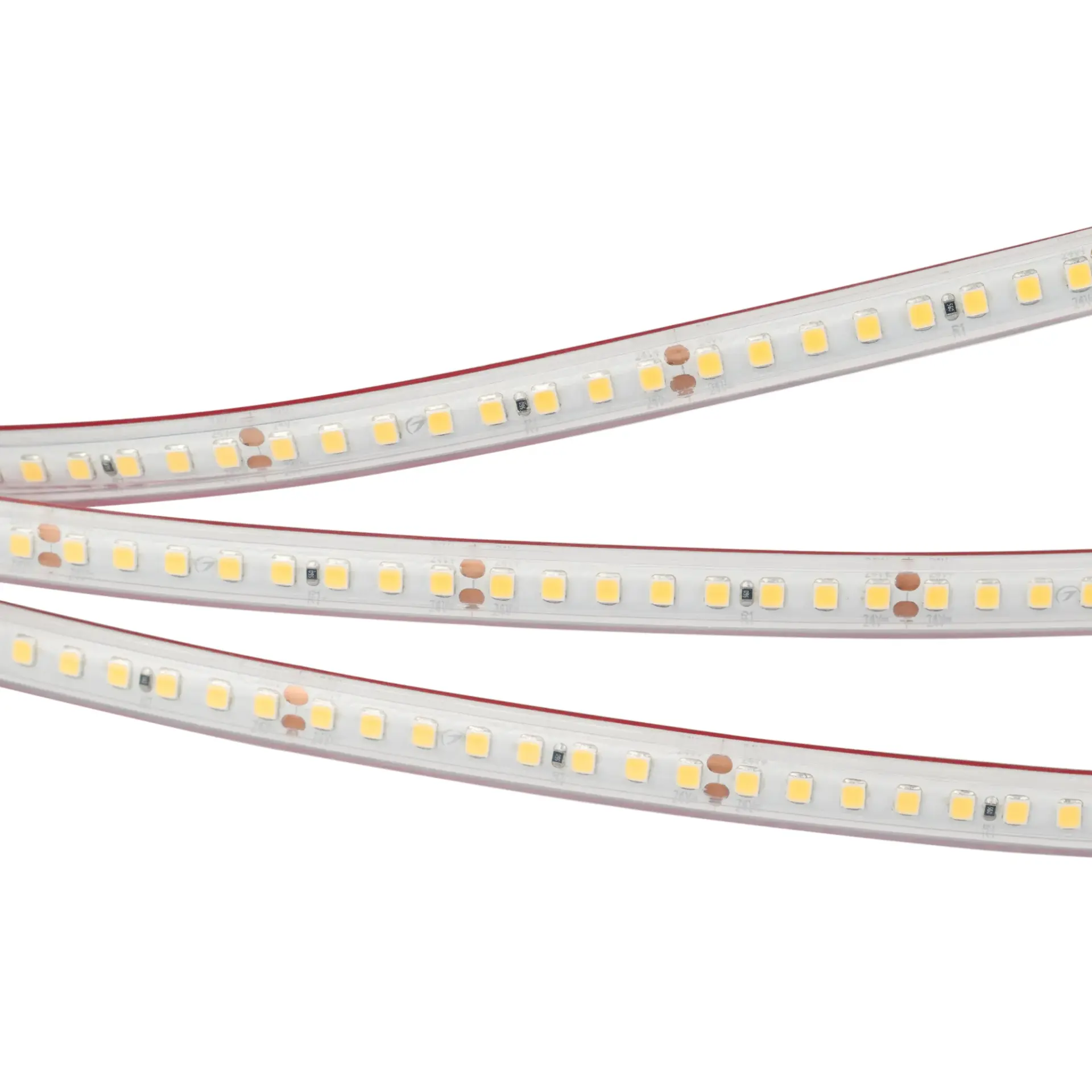Светодиодная лента RTW 2-5000PS 24V Cool 8K 2x (2835, 160 LED/m, LUX)