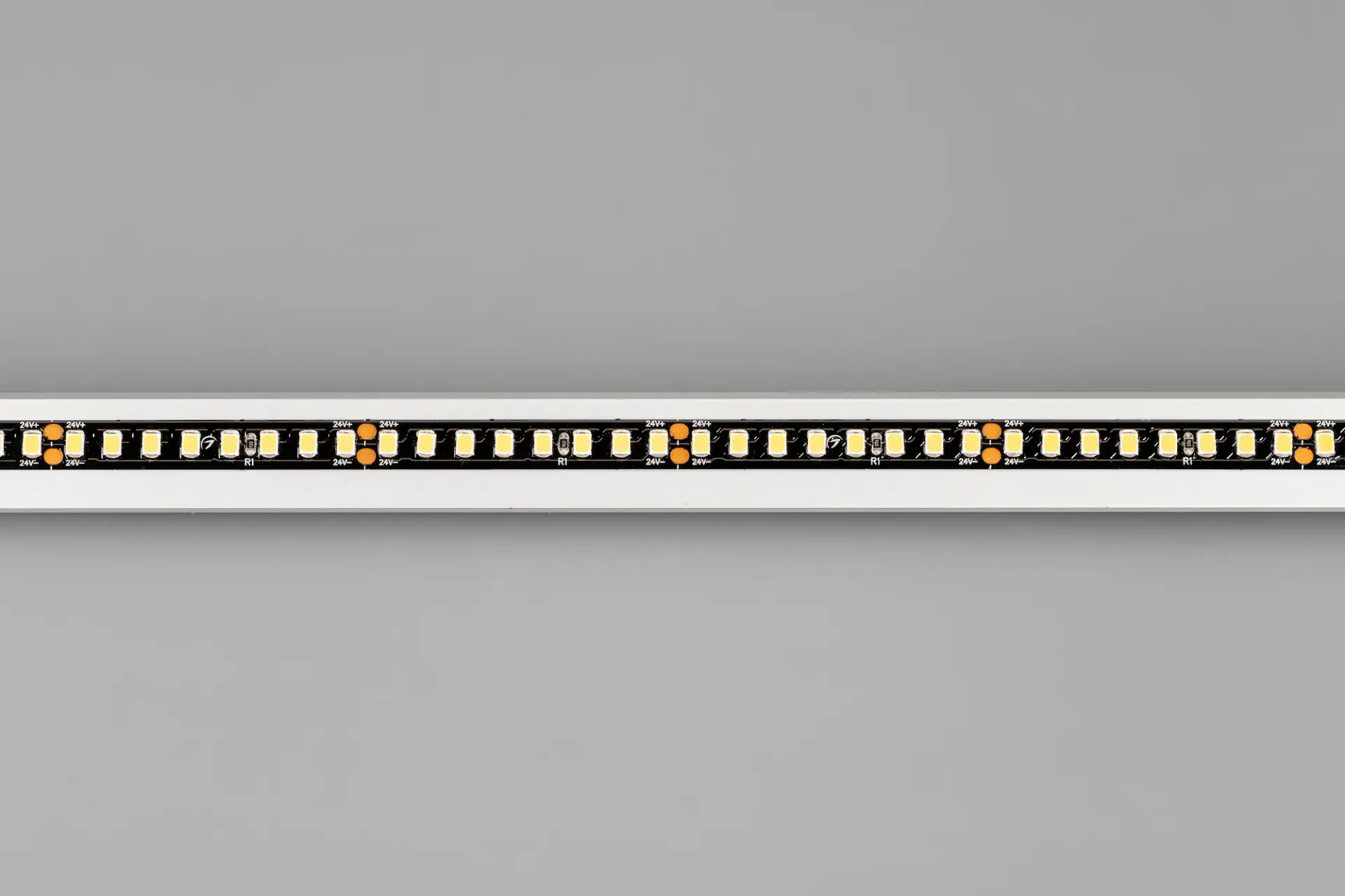 Светодиодная лента RT-5000-2835-160-24V Day4000 (Black 8mm, 12W/m, IP20)