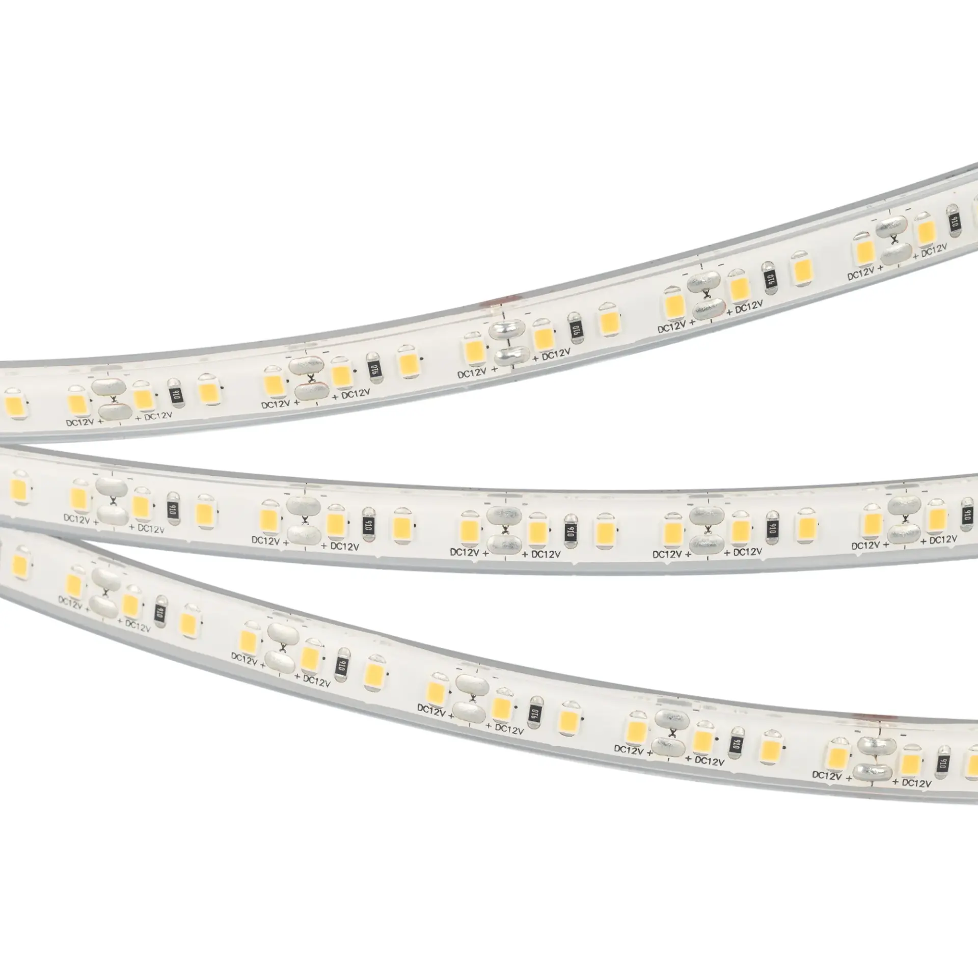 Светодиодная лента герметичная RTW-PU-A120-10.5mm 12V Day4000 (16.8 W/m, IP68, Wire 2m, 5m)