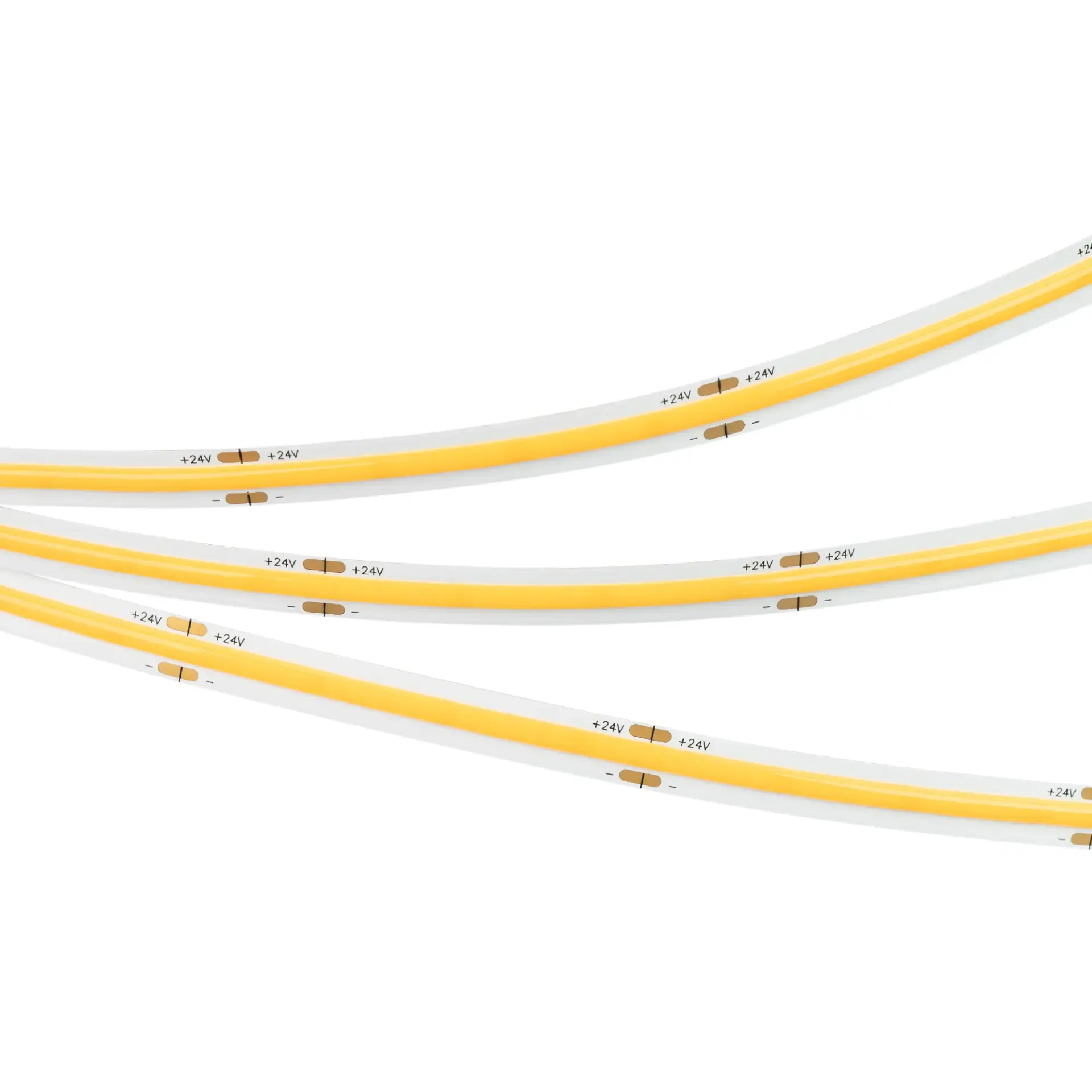 Светодиодная лента COB-X378-8mm 24V Warm2700 (11 W/m, IP20, 5m)