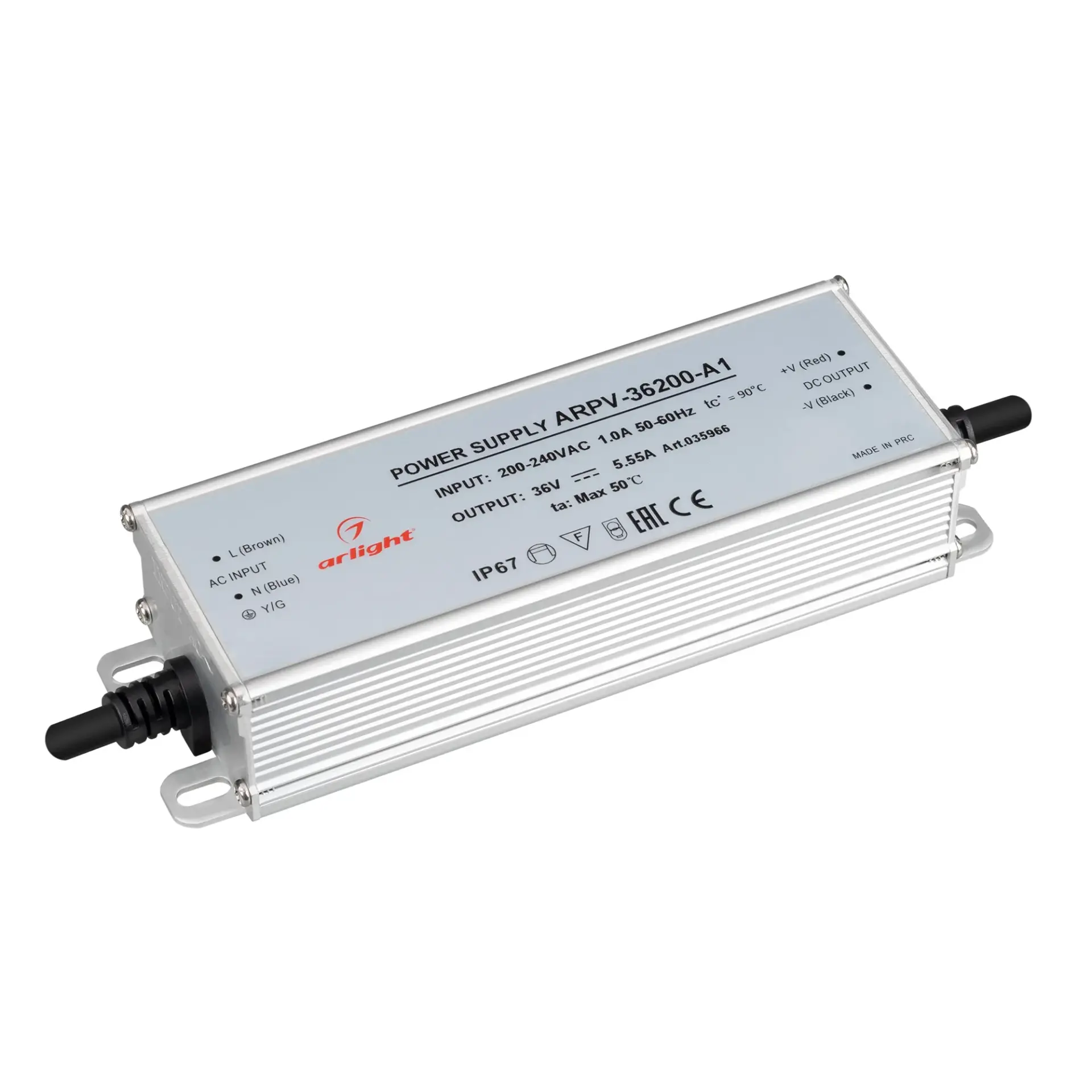 Блок питания ARPV-36200-A1 (36V, 5.55A, 200W)