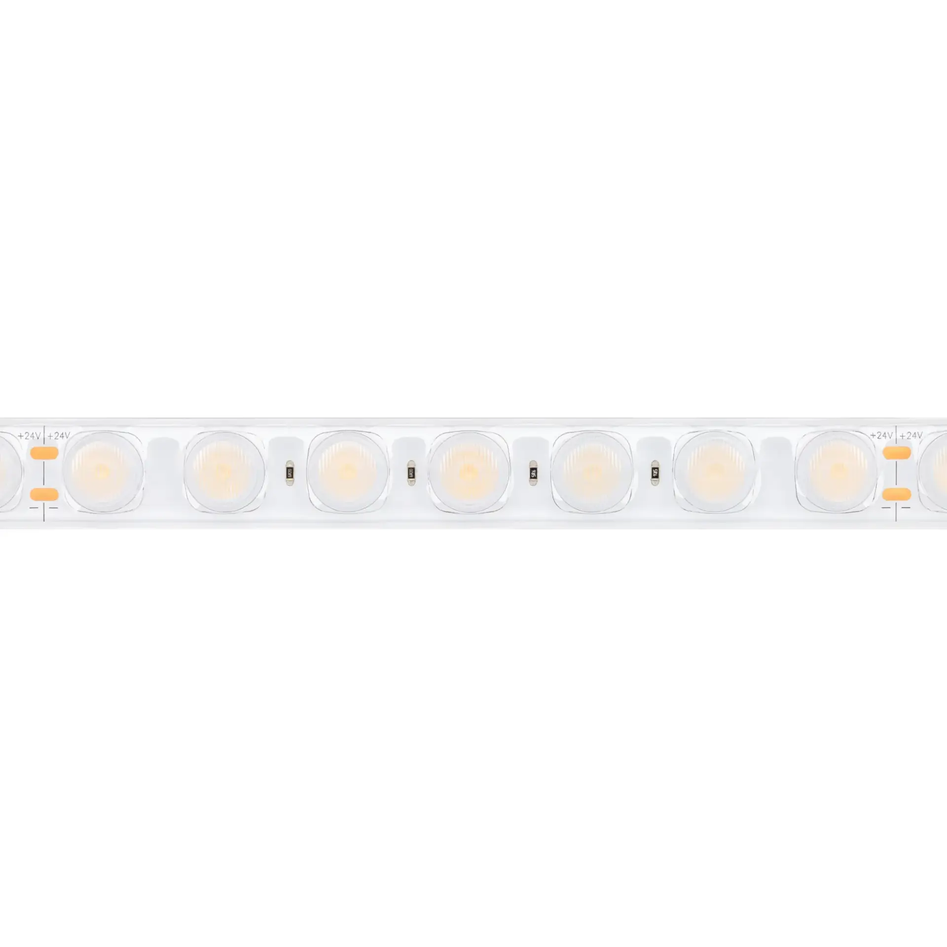 Светодиодная лента герметичная FLT-PS-A42-23mm 24V Day4000 (21 W/m, IP67, 30deg, 5m), ракурс 2