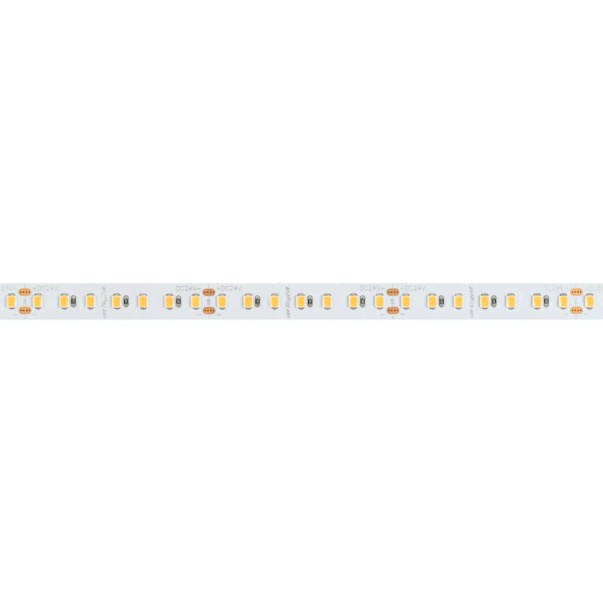 Светодиодная лента RT-A140-10mm 24V Warm3000 SUN (20 W/m, IP20, 2835, 5m)
