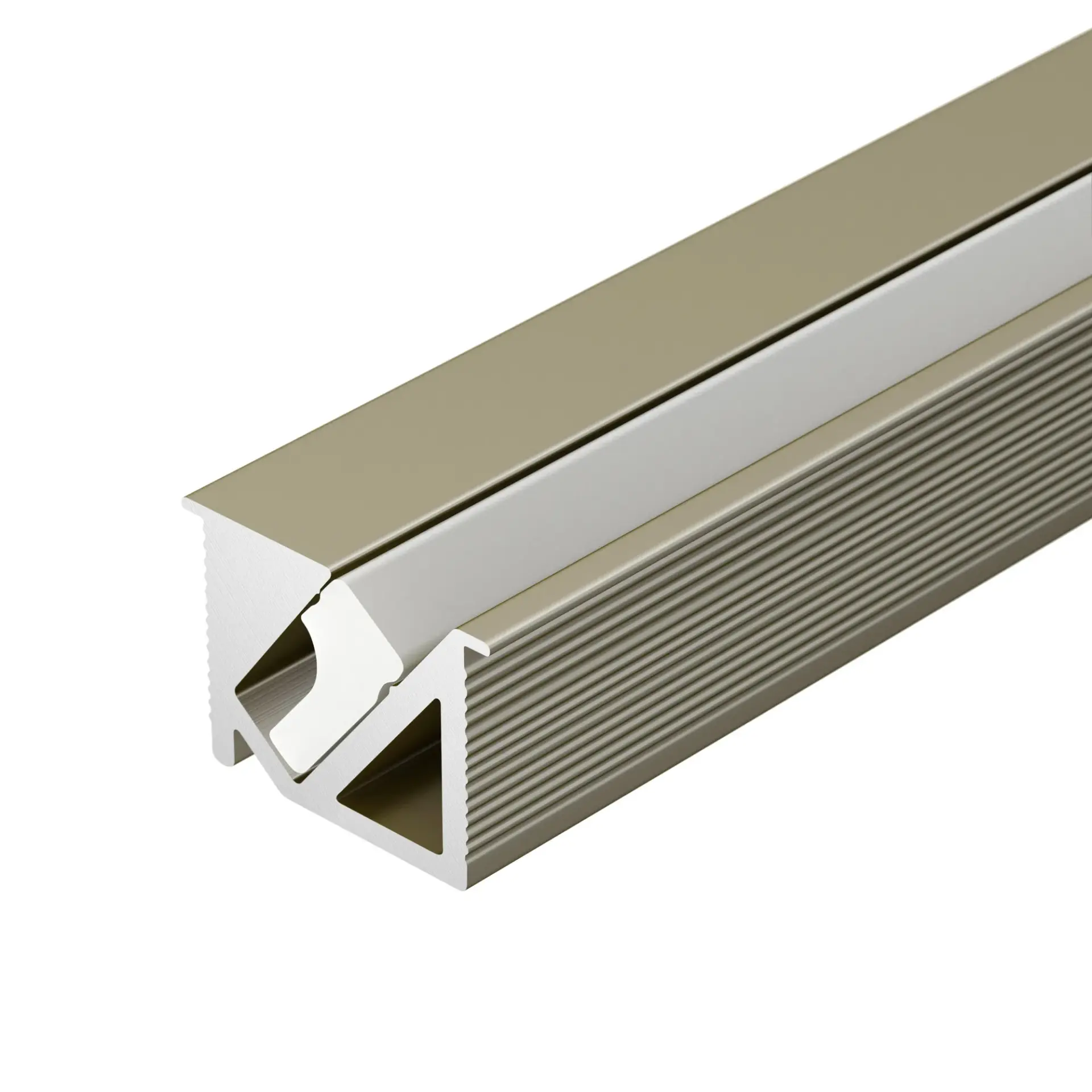 Профиль SL-BEVEL-H10-F14-2000 ANOD OLIVE GREY
