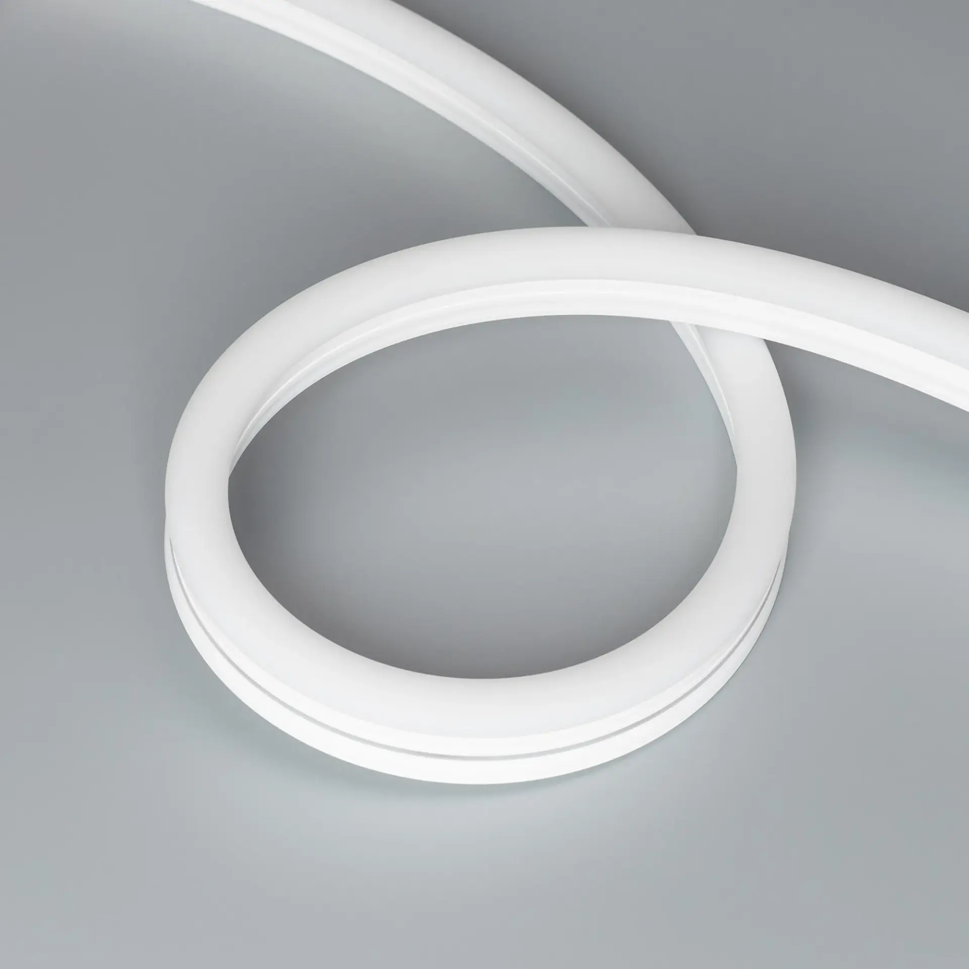 Гибкий неон MOONLIGHT-SIDE-A140-12x24mm 24V Warm3000 (9.6 W/m, IP68, 5m, wire x2), ракурс 3
