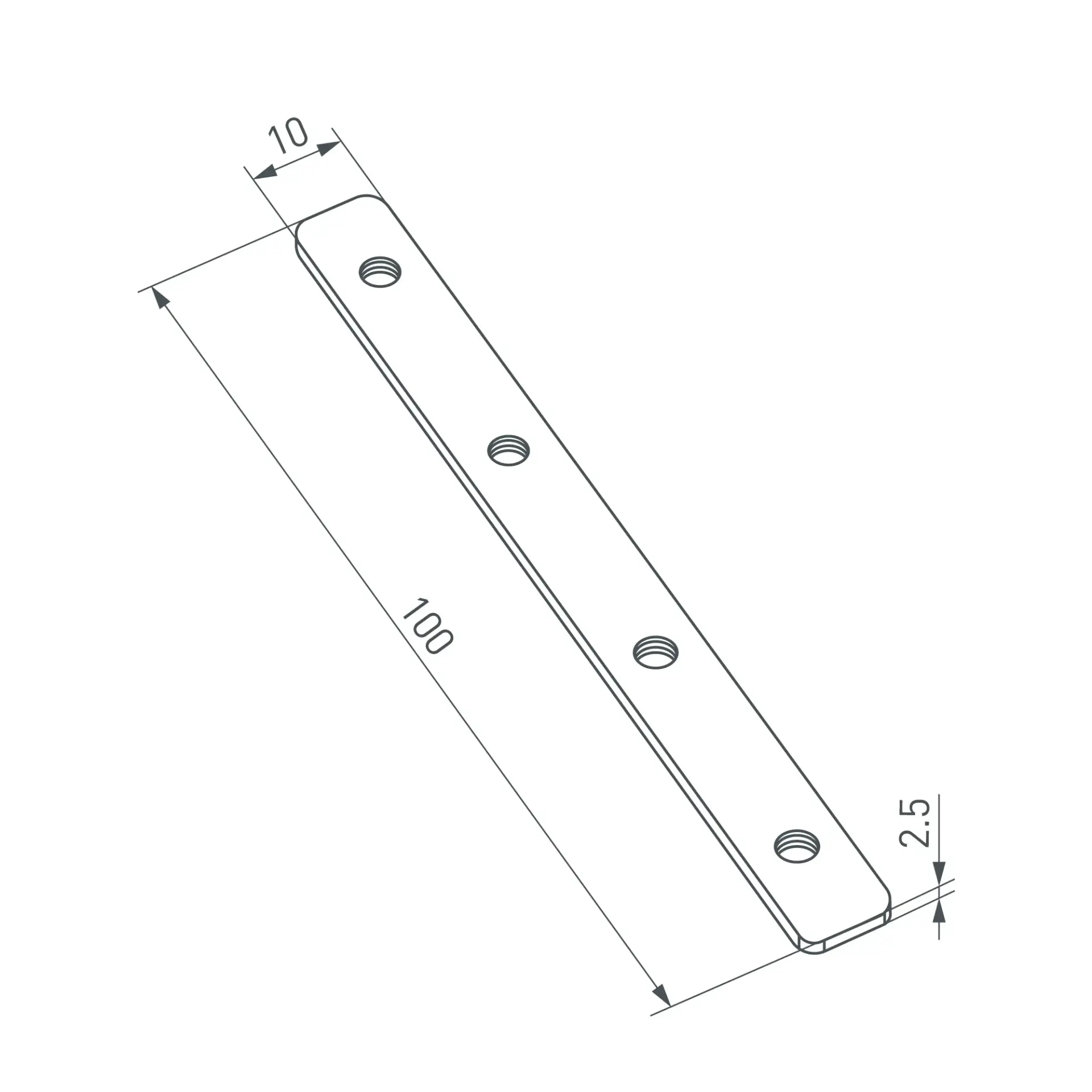 Соединитель профиля SL-LINE-3638-LW-180 Set
