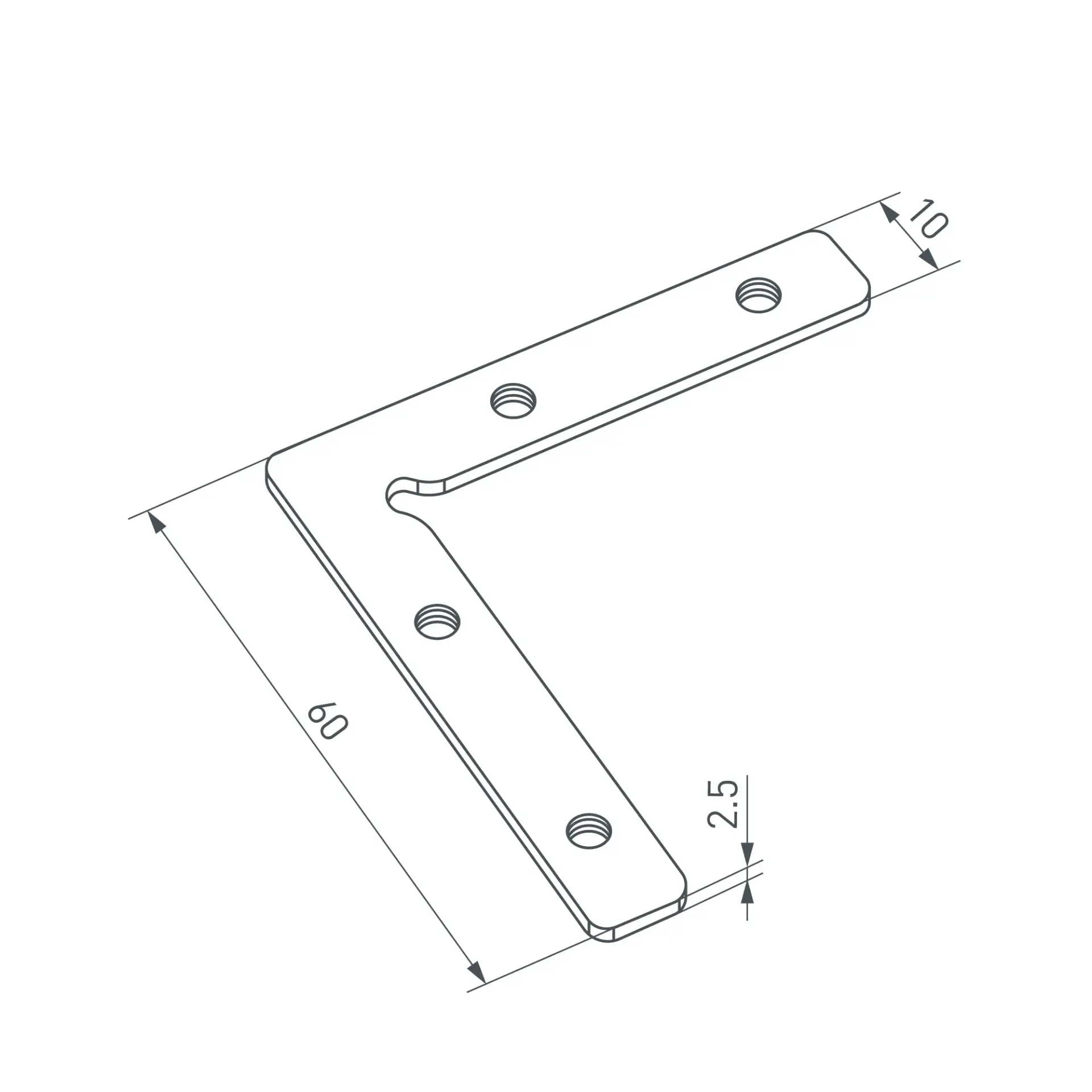 Соединитель профиля SL-LINE-3638-LW-90 Set