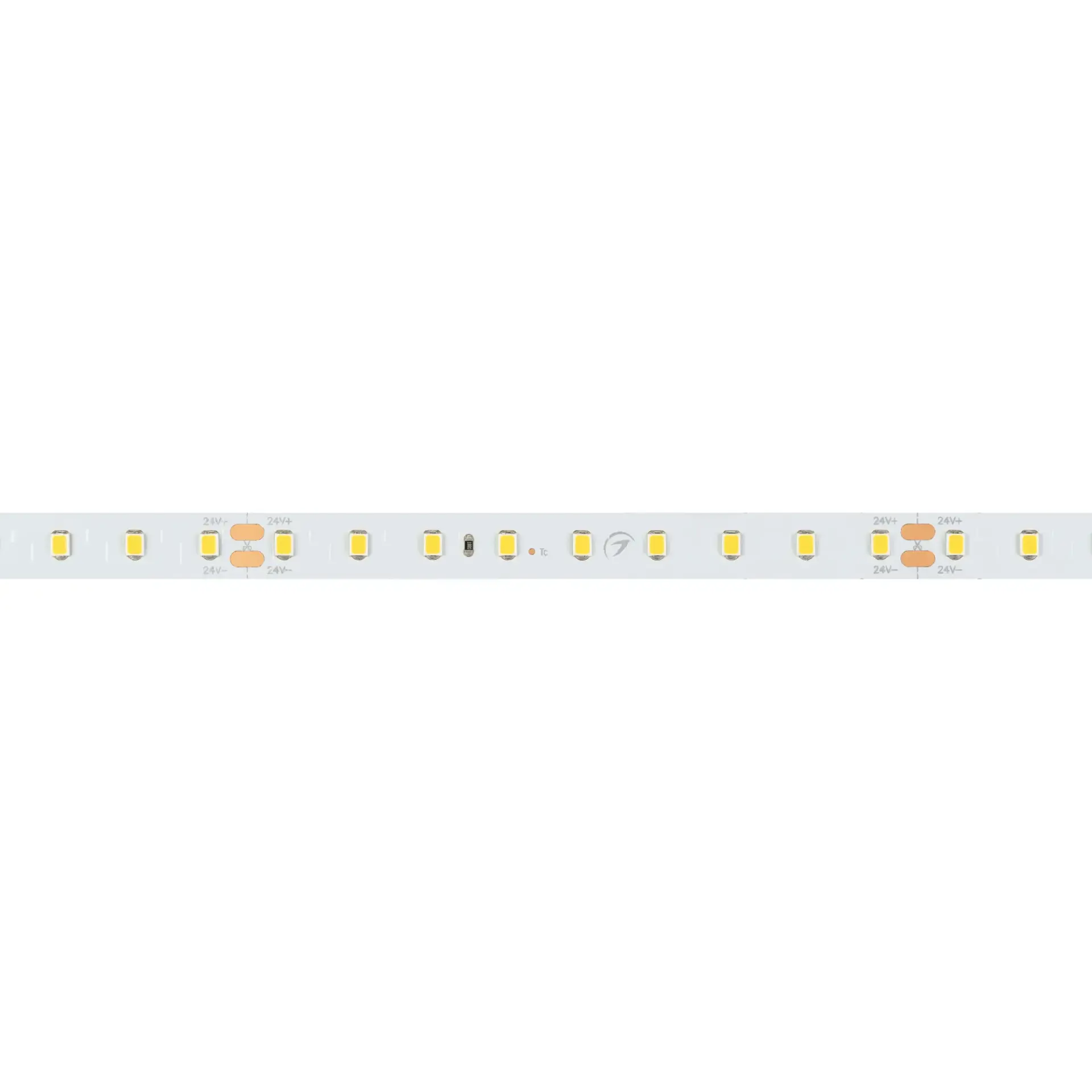 Светодиодная лента RT-A90-10mm 24V Warm3000 (4.8 W/m, IP20, 2835, 5m), ракурс 2