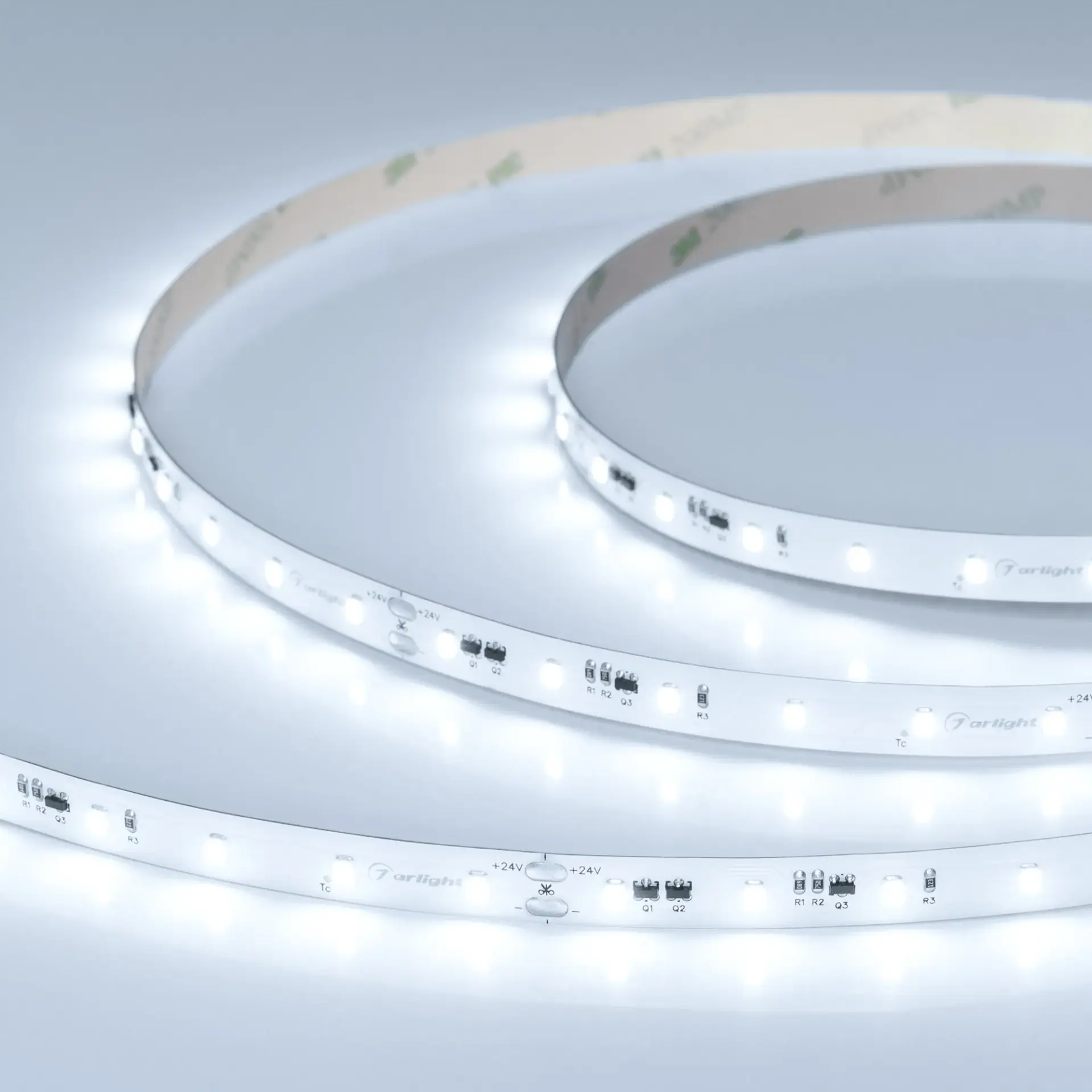 Светодиодная лента IC-A60-10mm 24V White6000 (4.8 W/m, IP20, 2835, 20m)